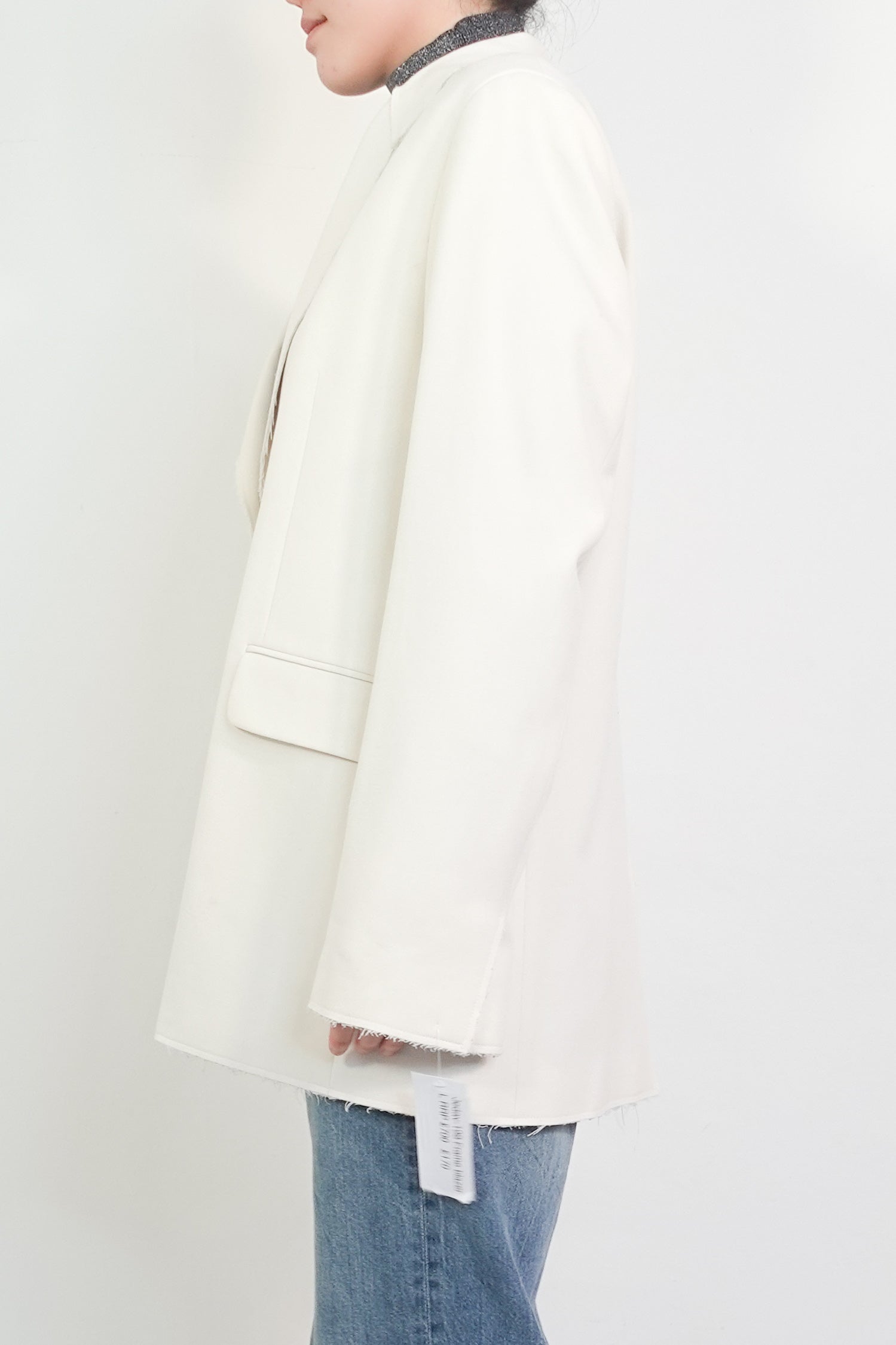 White boyfriend blazer RRP £550