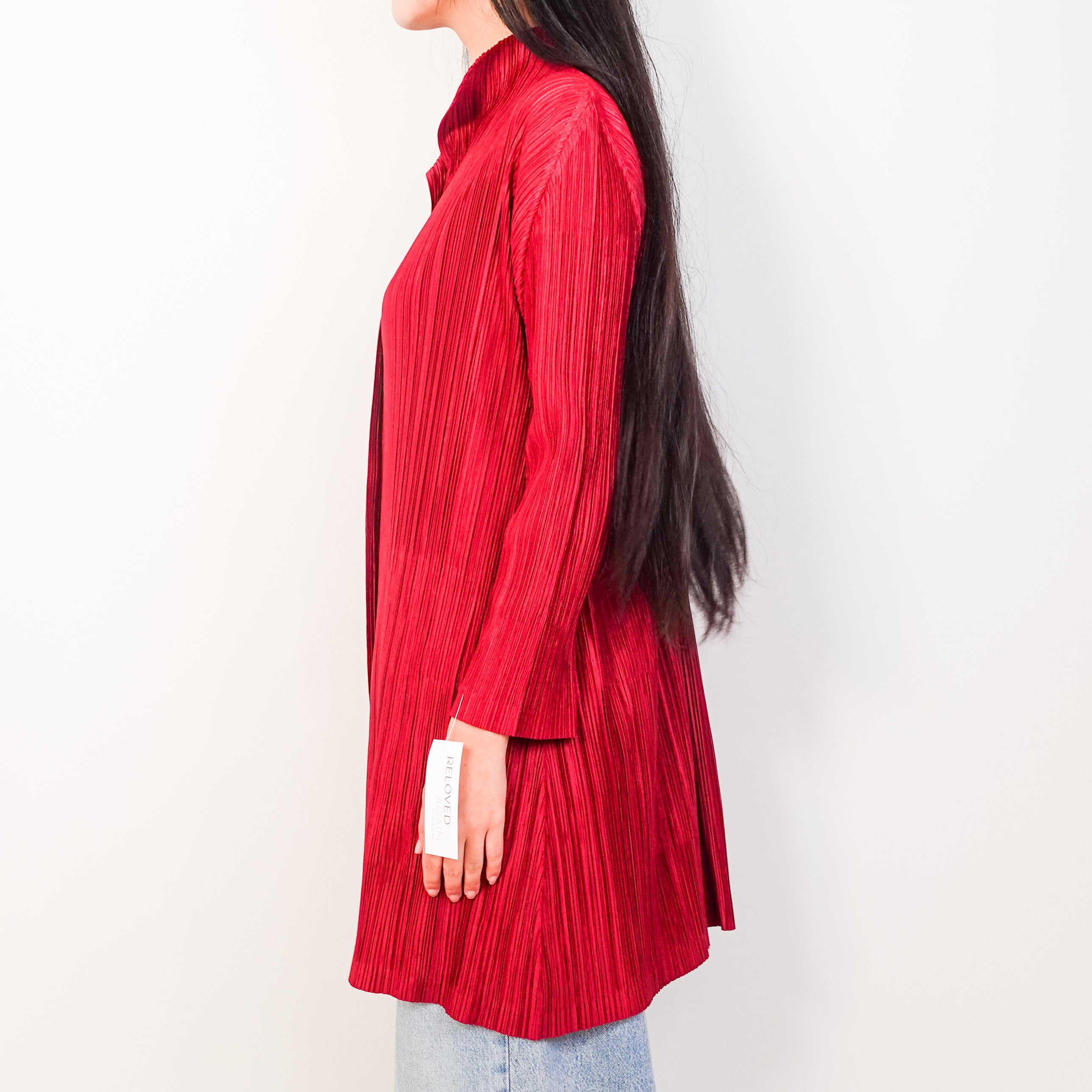 Pleats Please Red shirt RRP £375