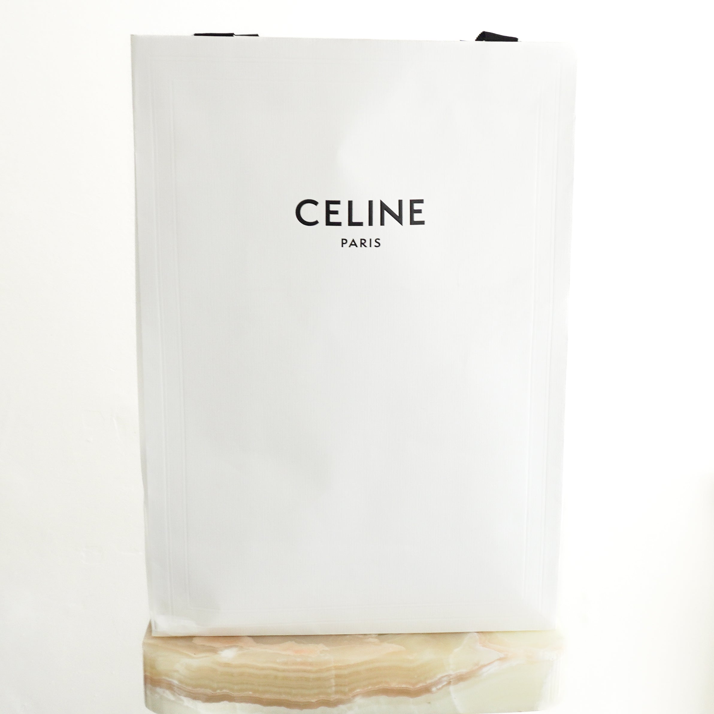 Celine Triomphe Cabas Anaïs Tote Bag in Tan Grained Calfskin (RRP £2300) | Authentic Preloved