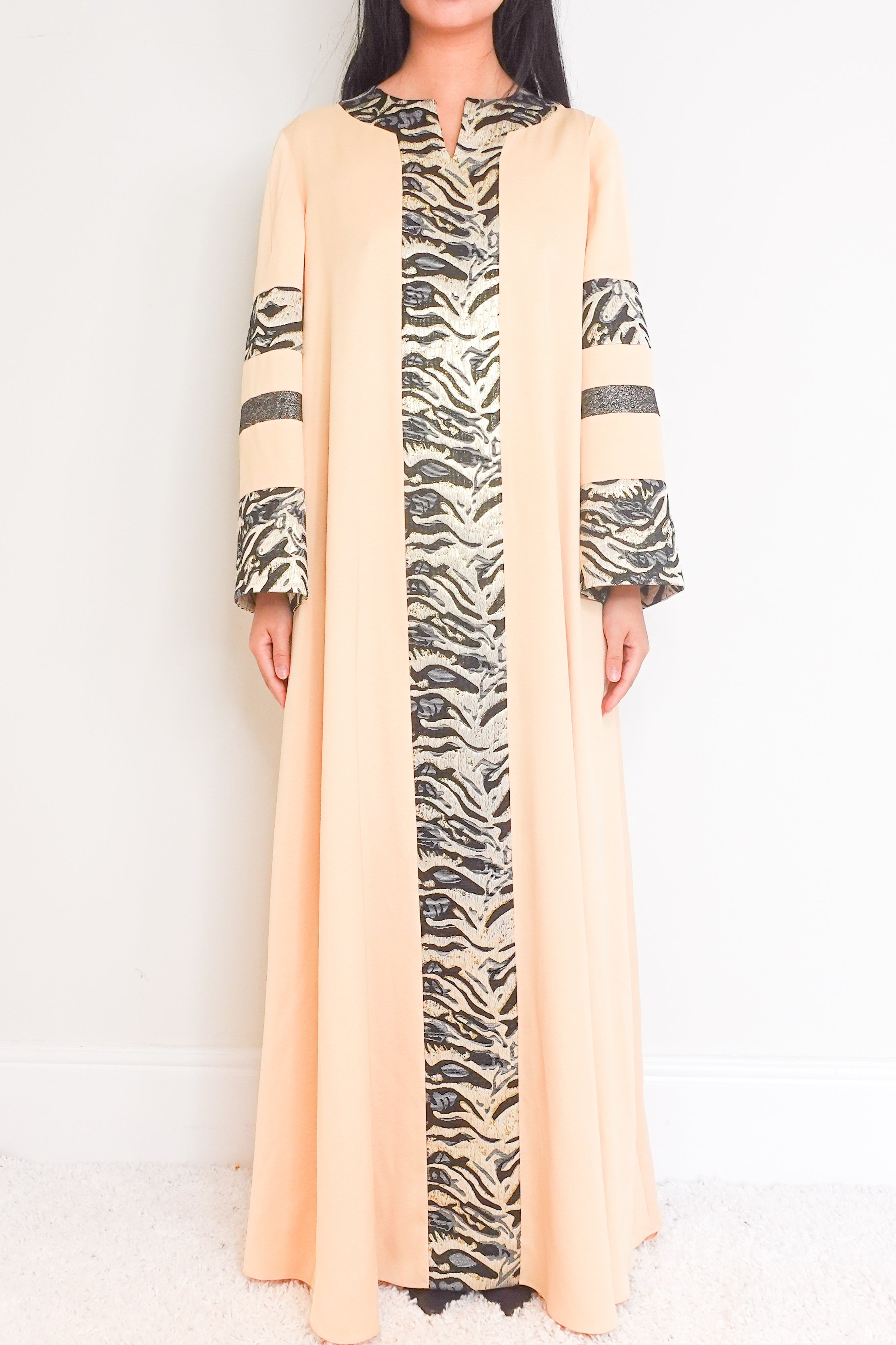 NEW Cream winter kaftan dress RRP £250