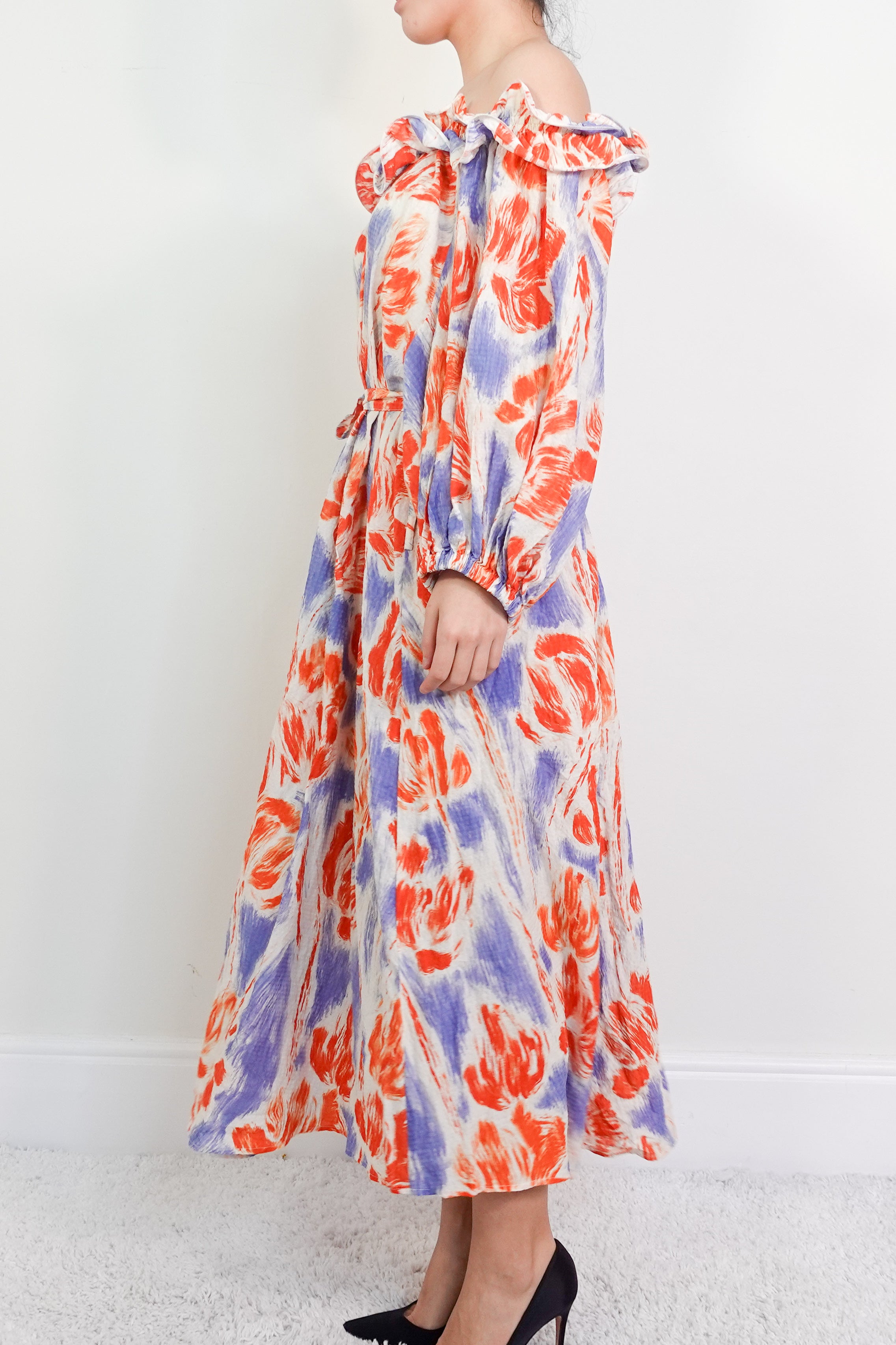 NEW Patterned maxi dress RRP £180