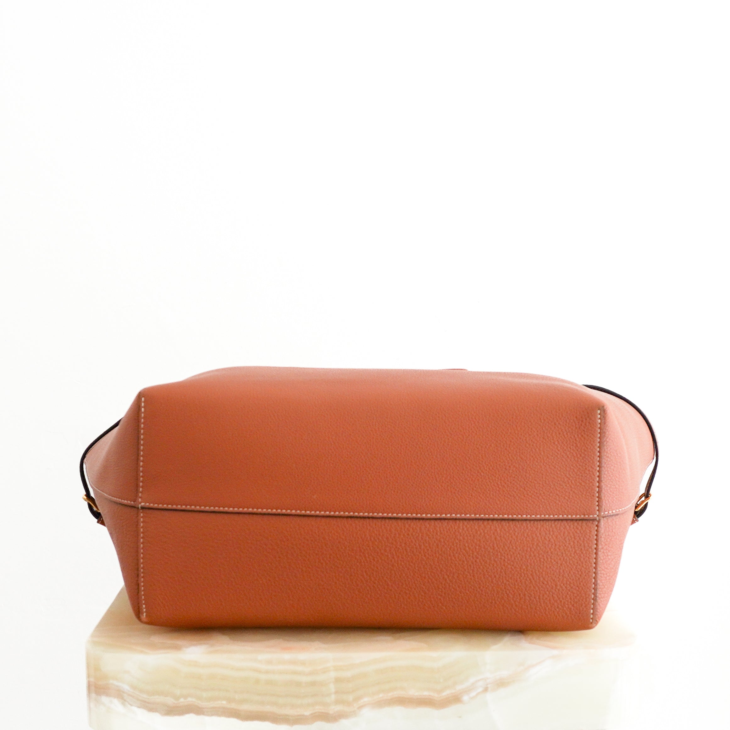 Celine Triomphe Cabas Anaïs Tote Bag in Tan Grained Calfskin (RRP £2300) | Authentic Preloved
