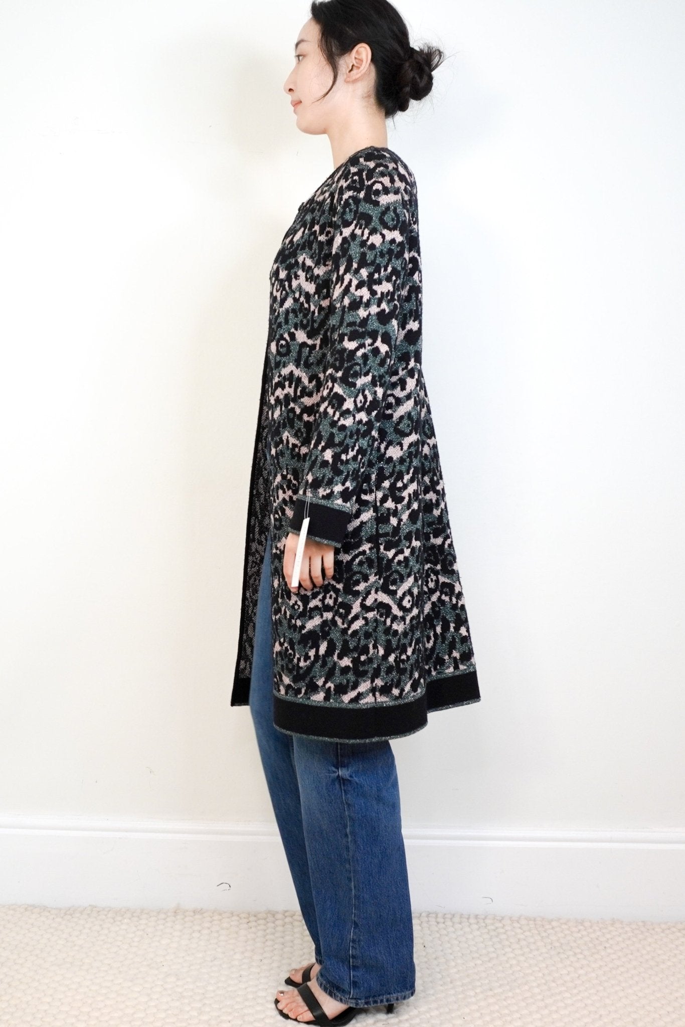 Missoni Black and Pink Cardigan RRP £500 | Authentic Preloved - Reloved Again