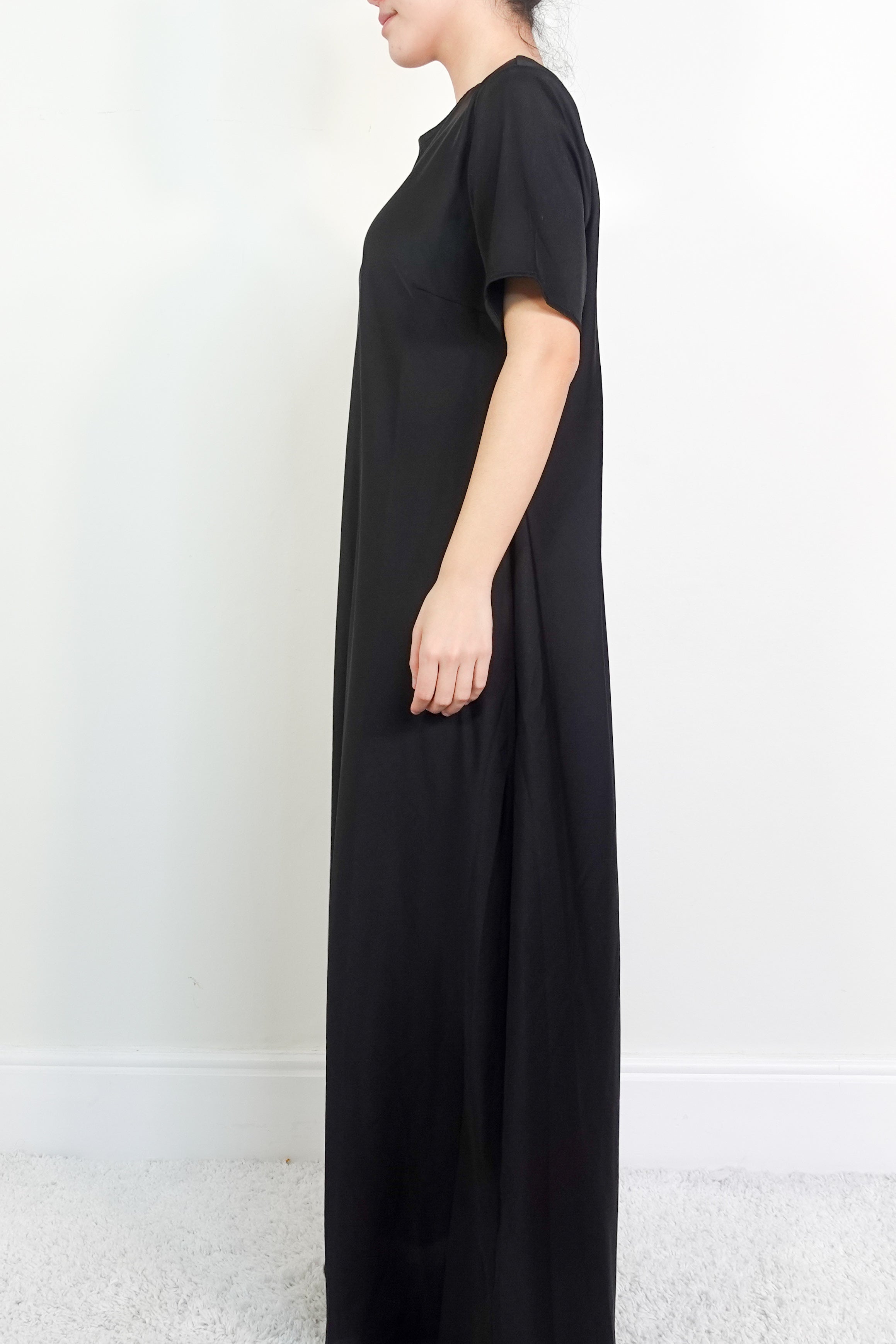 Black maxi dress RRP £205