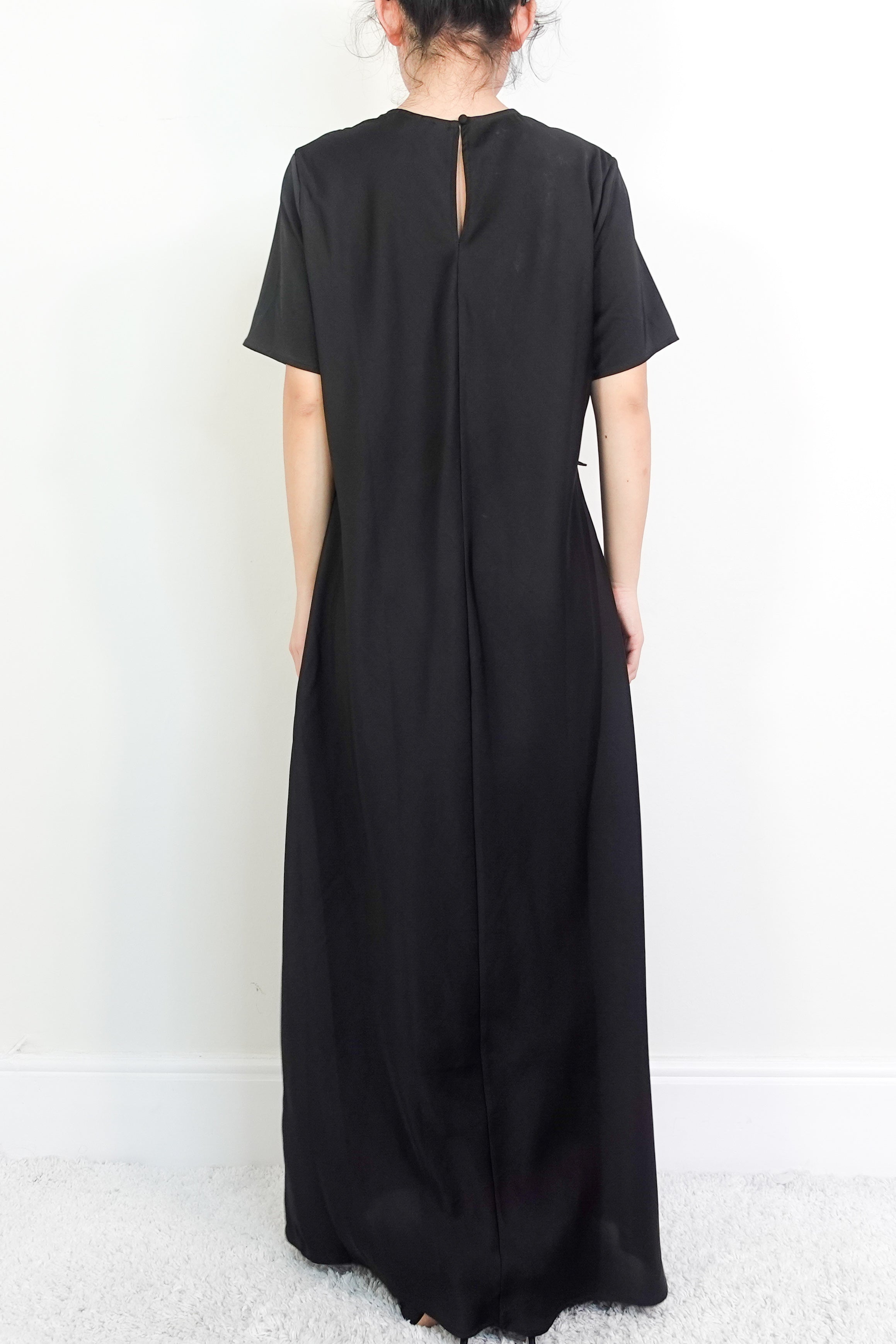 Black maxi dress RRP £205