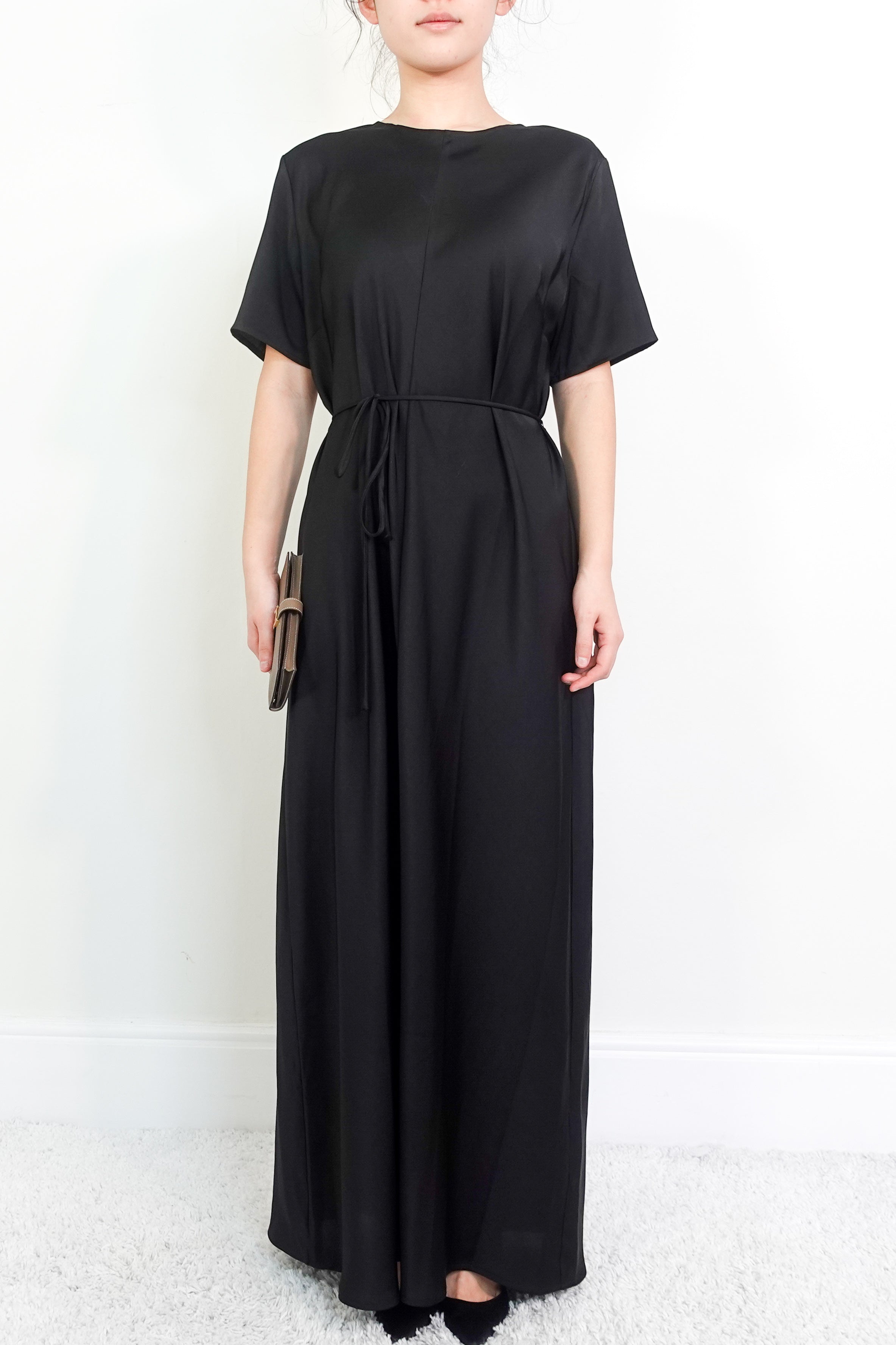 Black maxi dress RRP £205