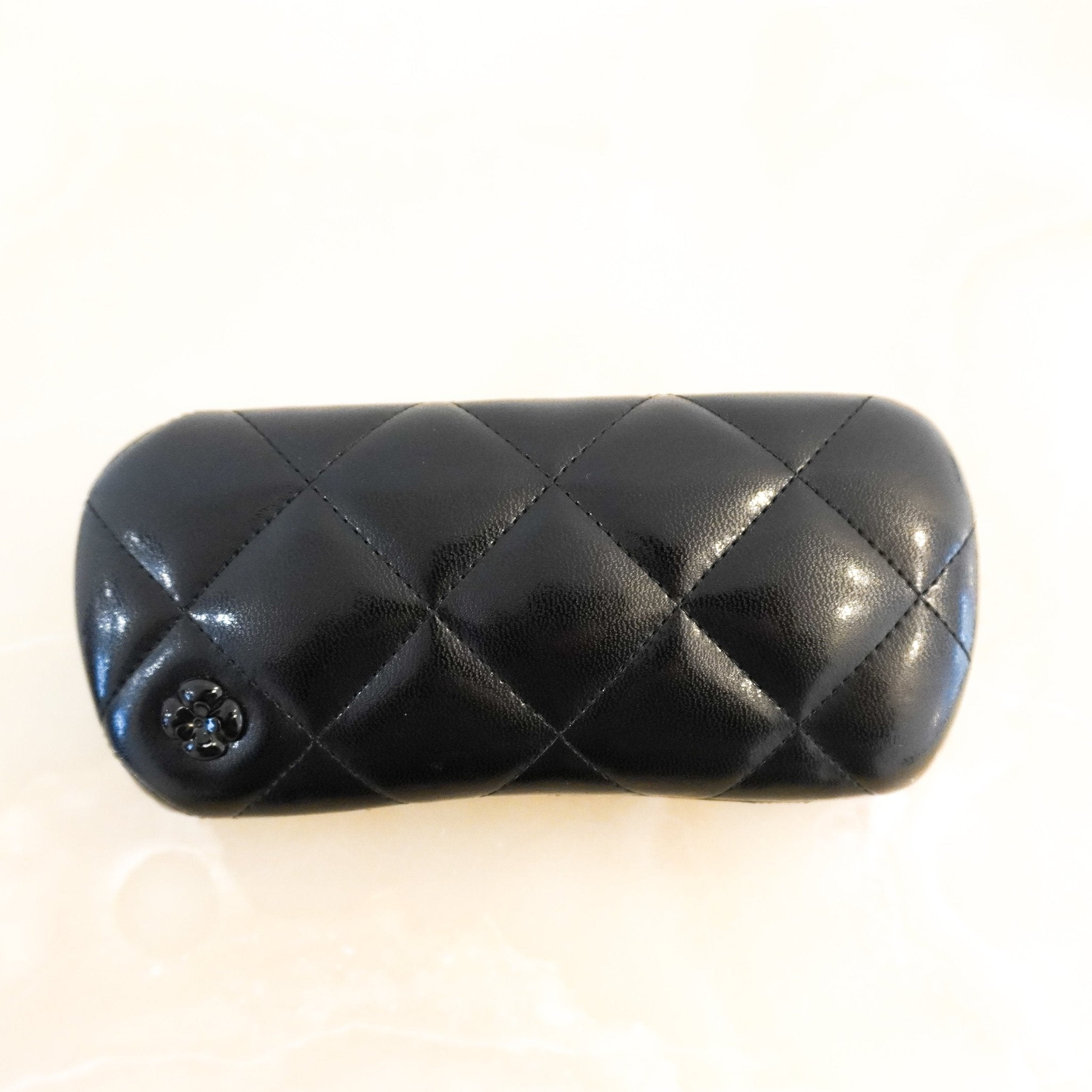 Chanel Burgundy Striped Round Sunglasses RRP £385 | Authentic Preloved - Reloved Again