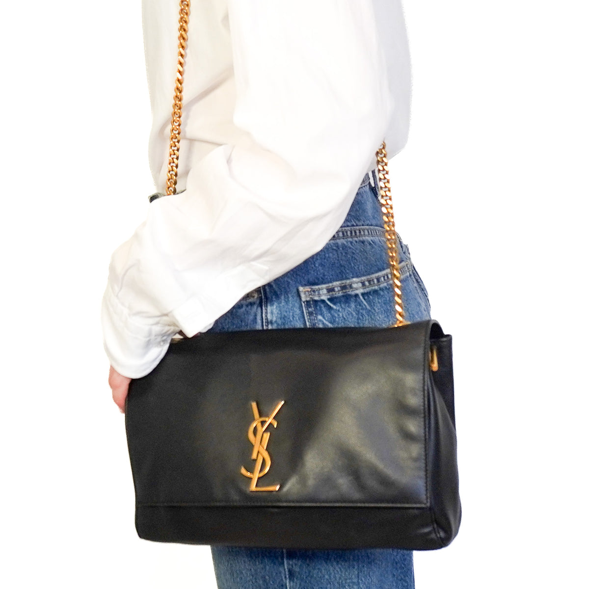 Saint Laurent Kate Reversible Medium Bag (RRP £1800) | Authentic Preloved - Reloved Again
