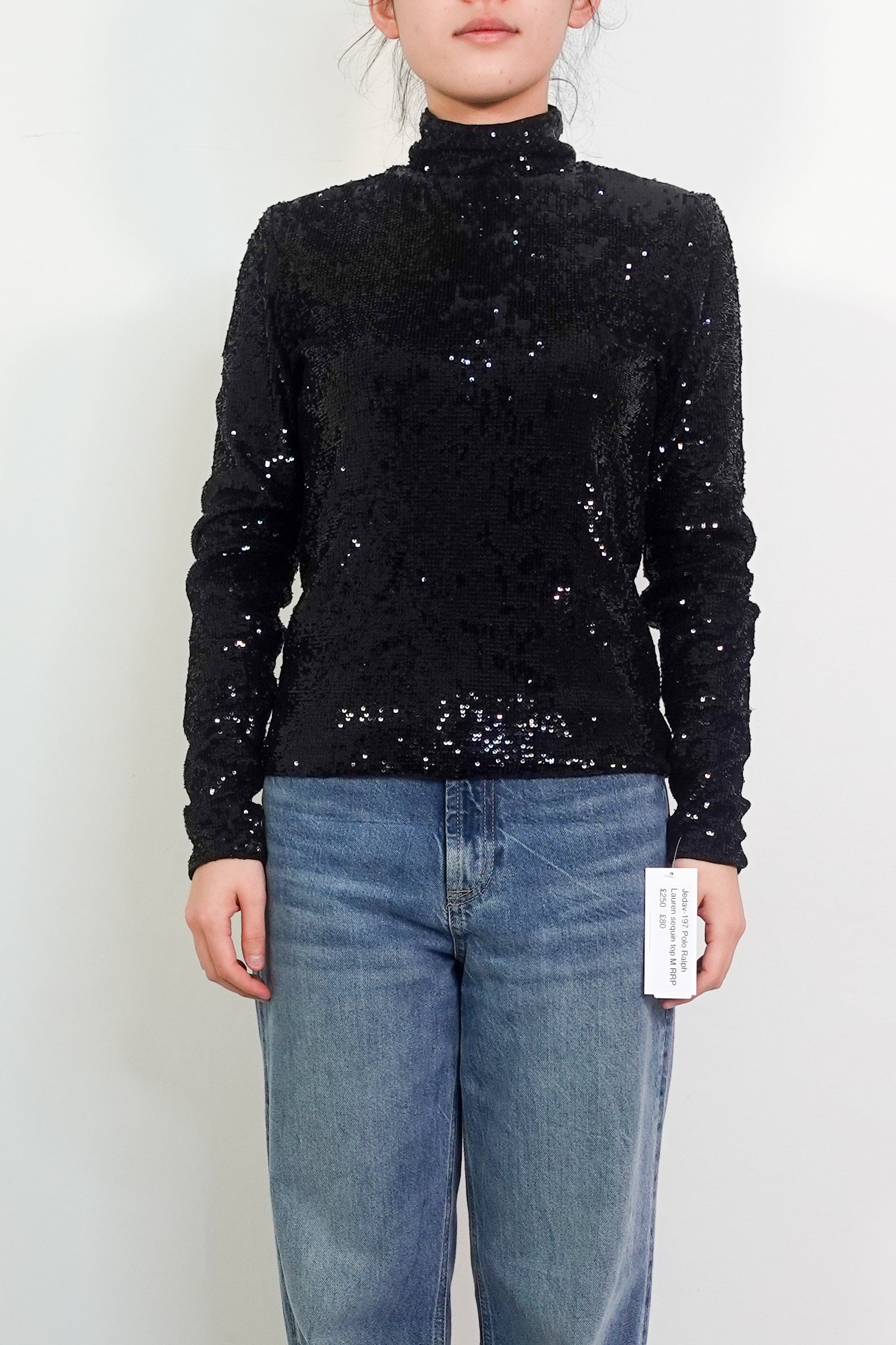 Sequin evening top RRP £250 [final sale]