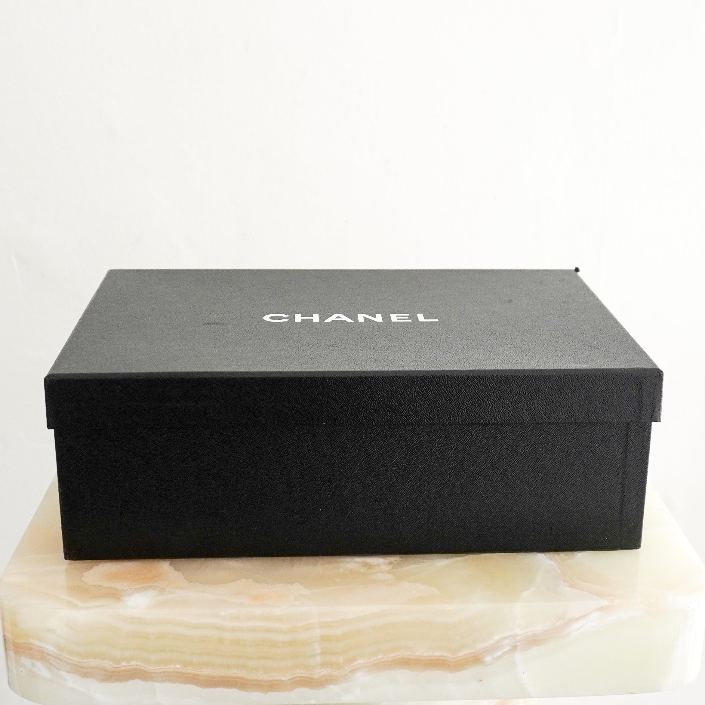 Chanel Black & Gold CC Quilted Leather Dad Sandals (RRP £1360) | Authentic Preloved