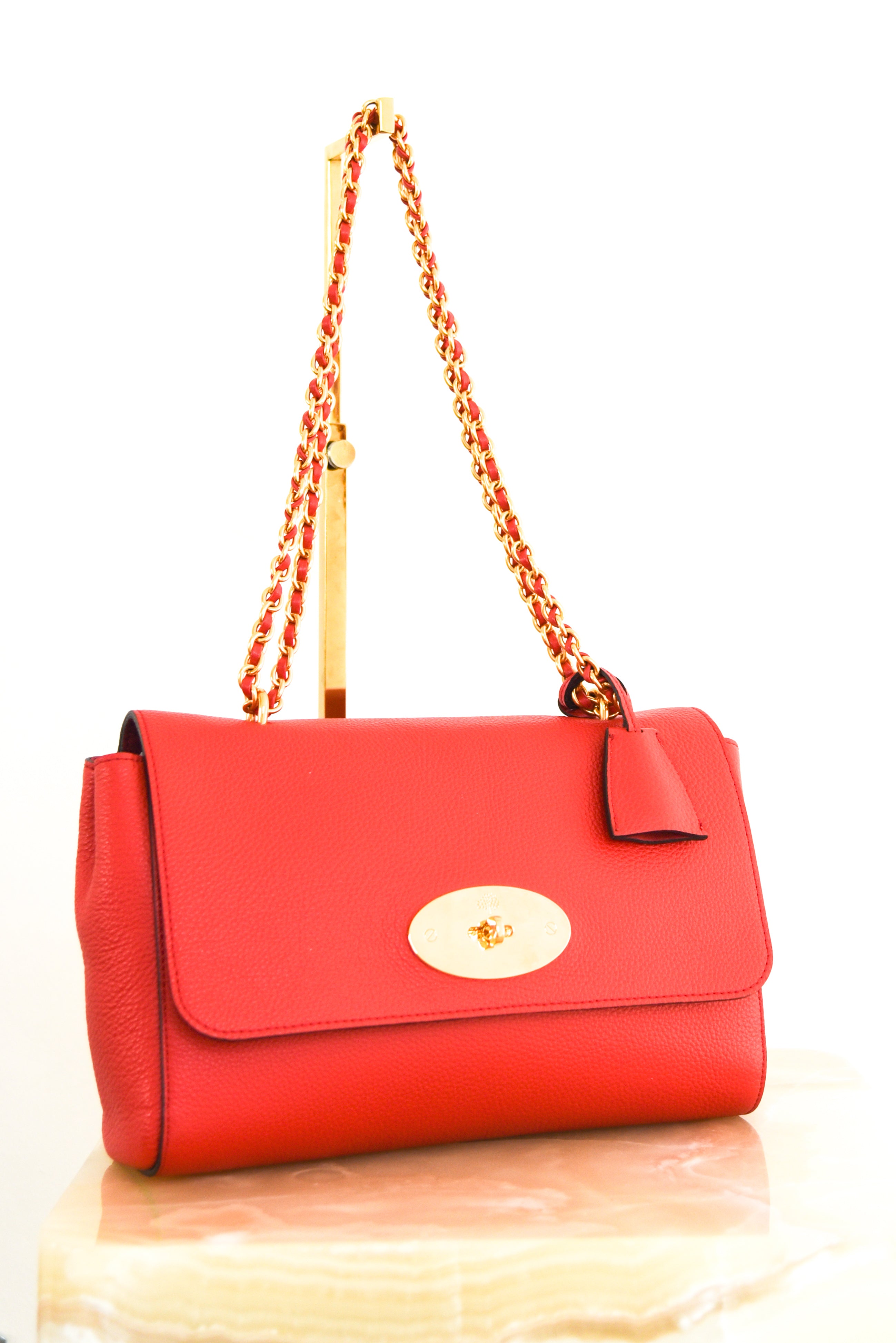 Medium Lily bag in red