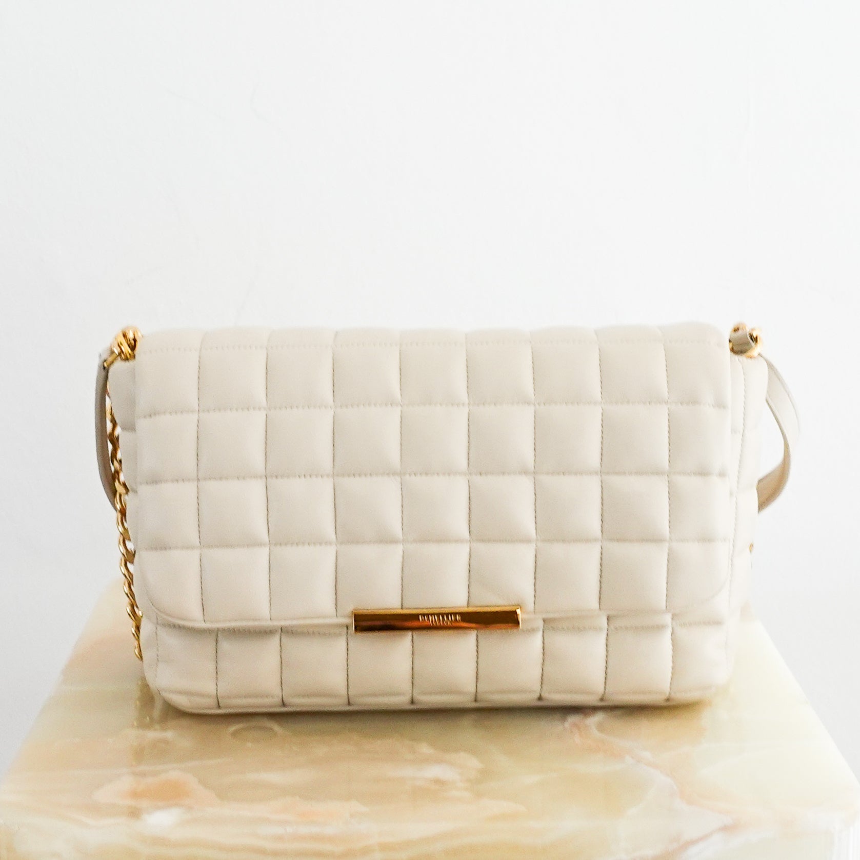 Demellier-London-Off-White-Phoenix-Quilted-Leather-Chain-Shoulder-Bag-head-on-picture