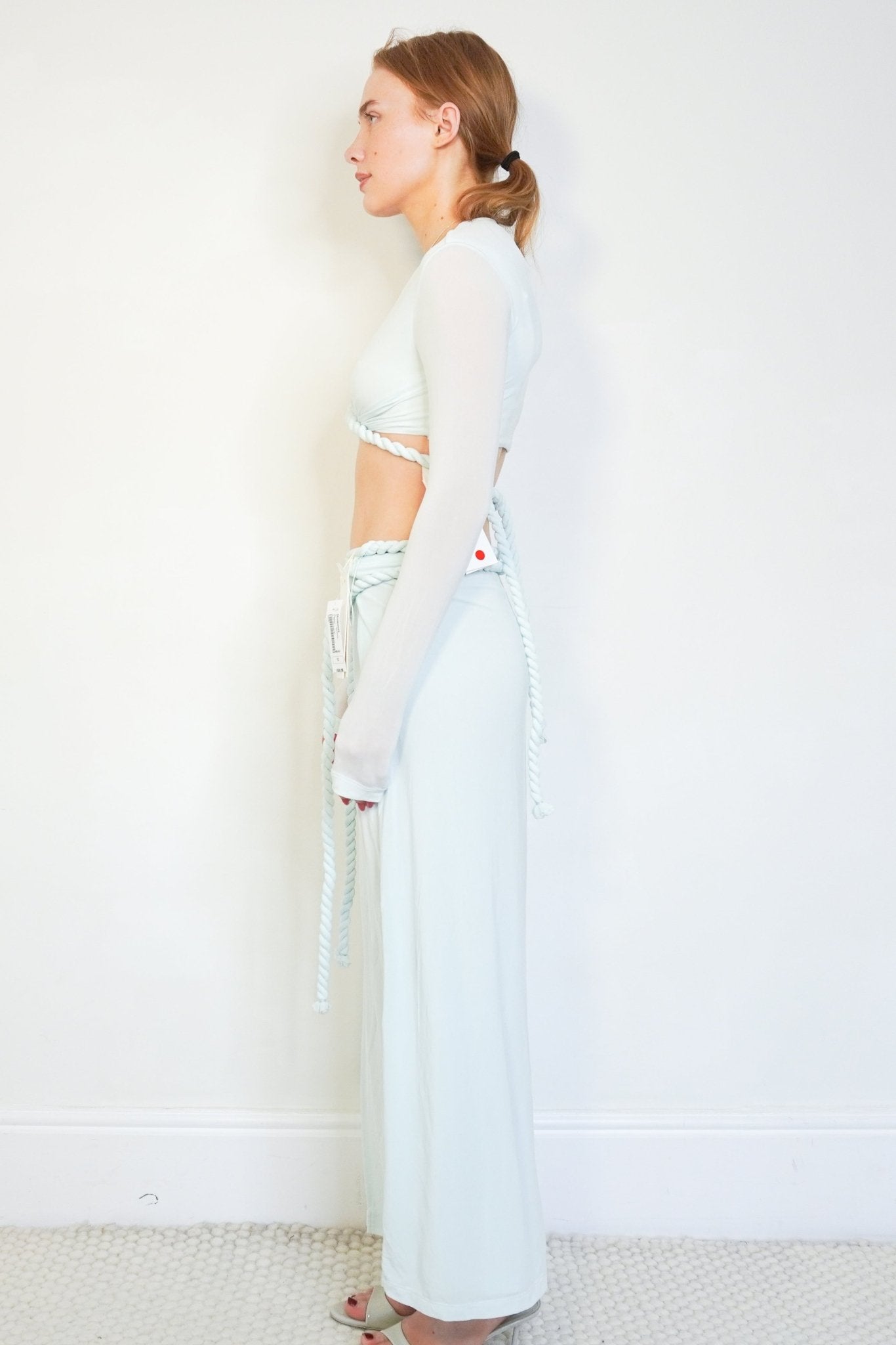 NEW Dion Lee Clear Blue Rope Wrap Top & Skirt Set (RRP £650) | Authentic Preloved - Reloved Again