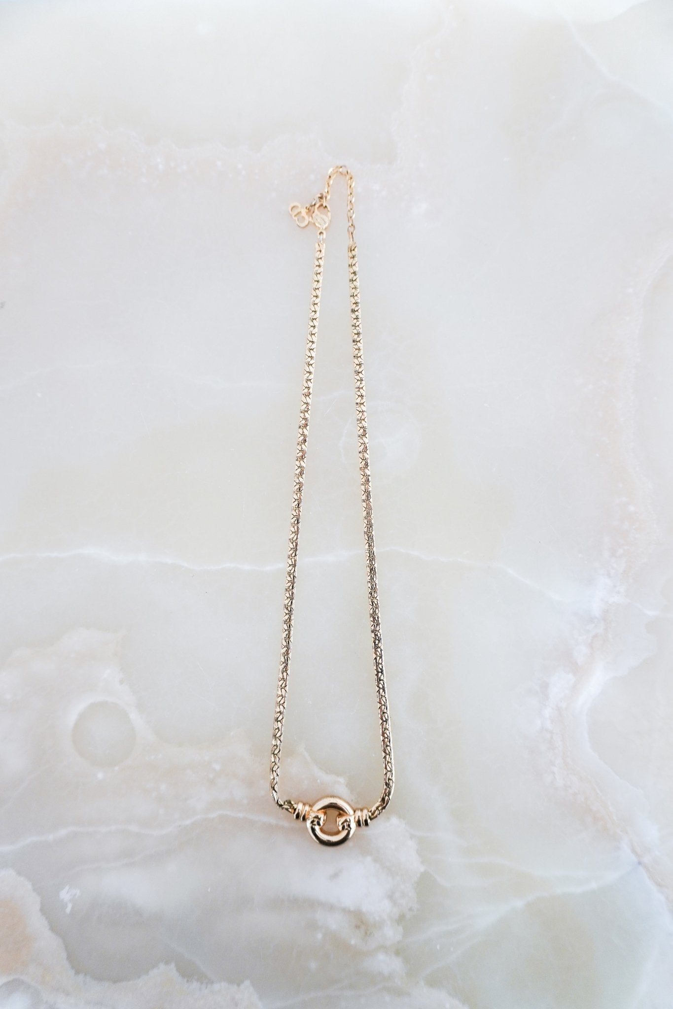 Dior Vintage Ring Necklace RRP £750 | Authentic Preloved FINAL SALE - Reloved Again