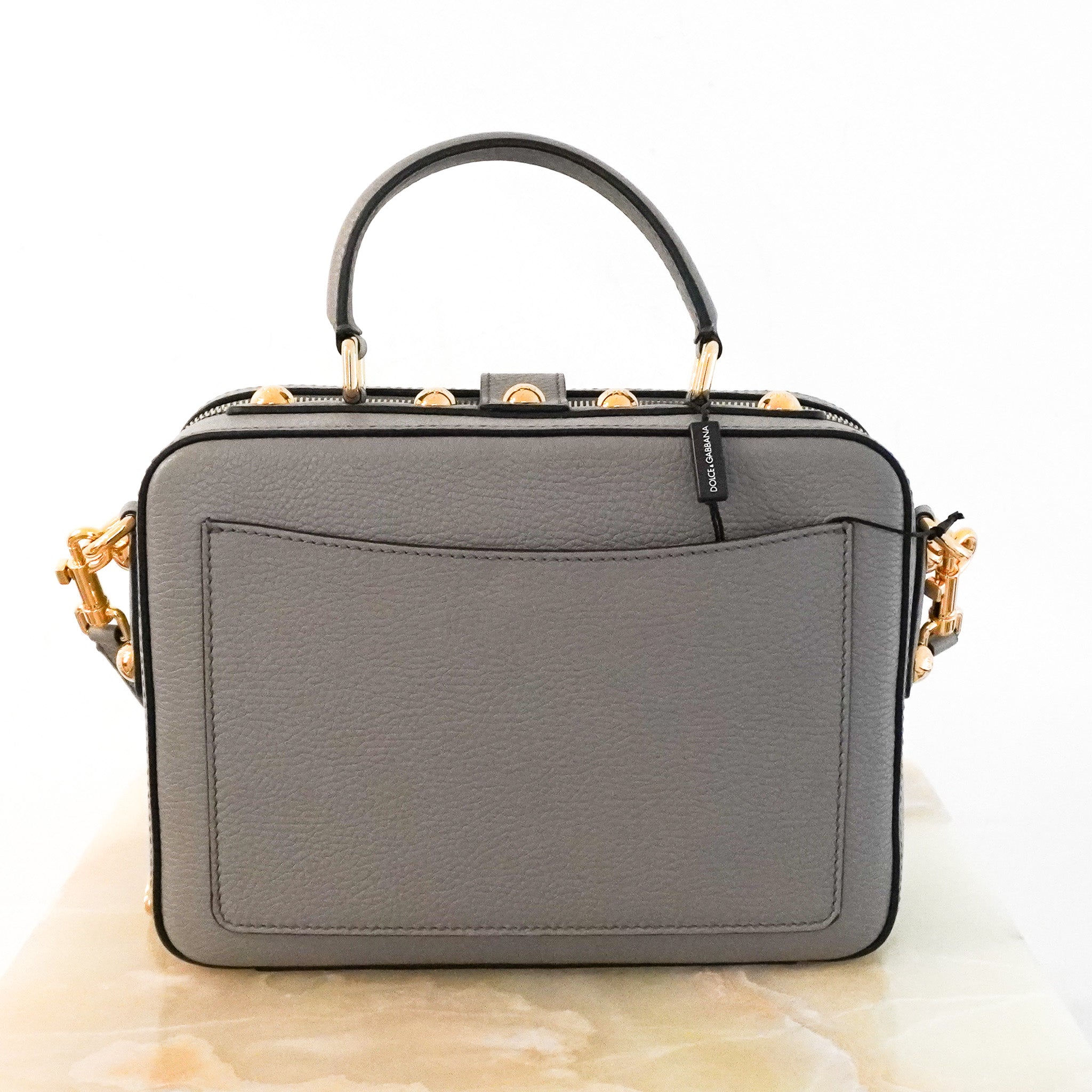 Dolce & Gabbana Rosario Box Top Handle Bag | Authentic Preloved - Reloved Again