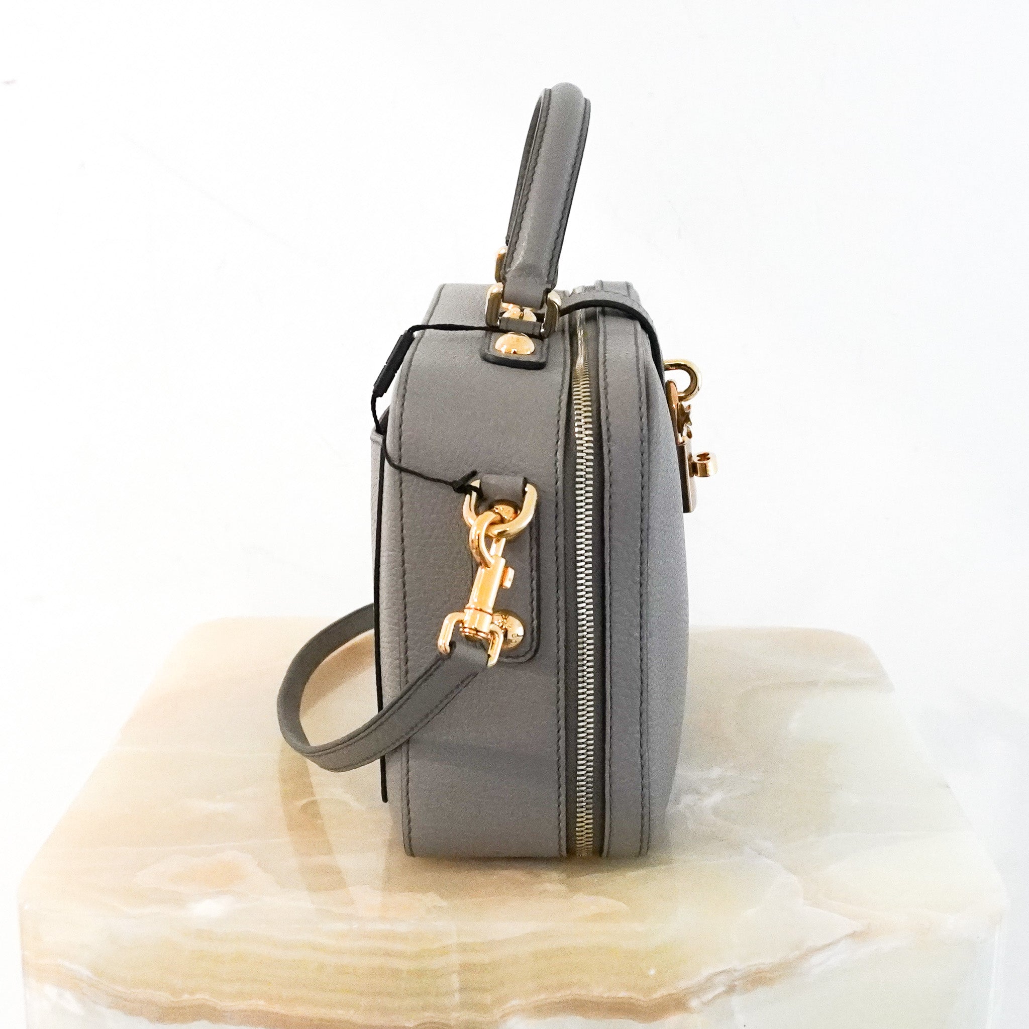 Dolce & Gabbana Rosario Box Top Handle Bag | Authentic Preloved - Reloved Again