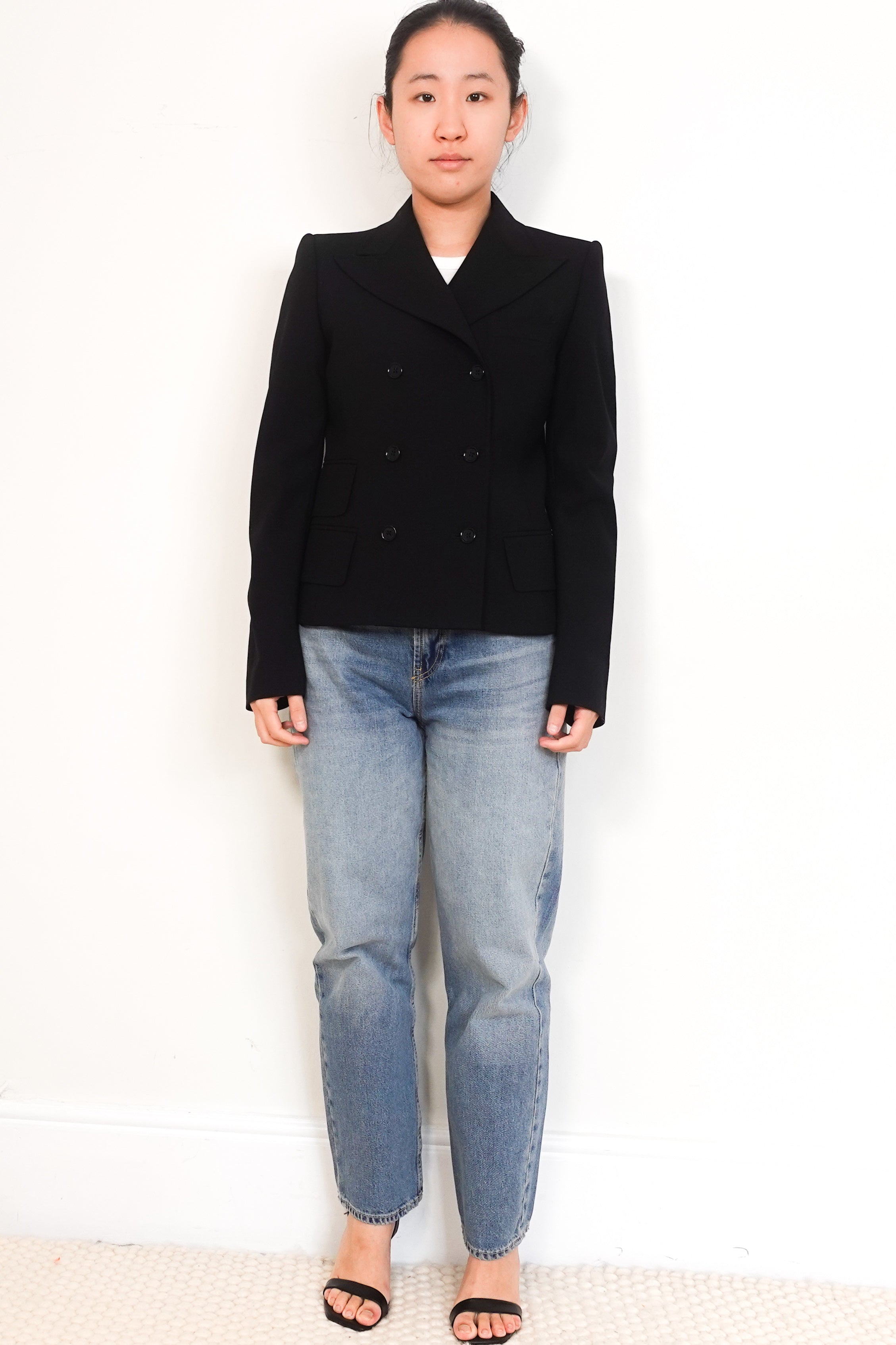 Dolce-_-Gabbana-Black-Leopard-Print-Wool-Blazer-front-picture-Chelsea-London