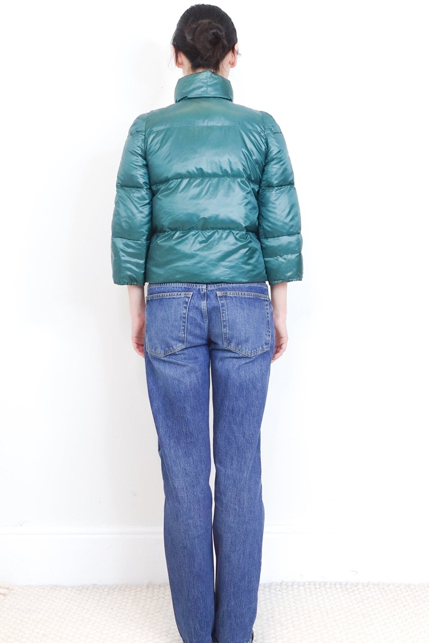 Dries Van Noten Green Puffer Jacket RRP £1395 | Authentic Preloved - Reloved Again