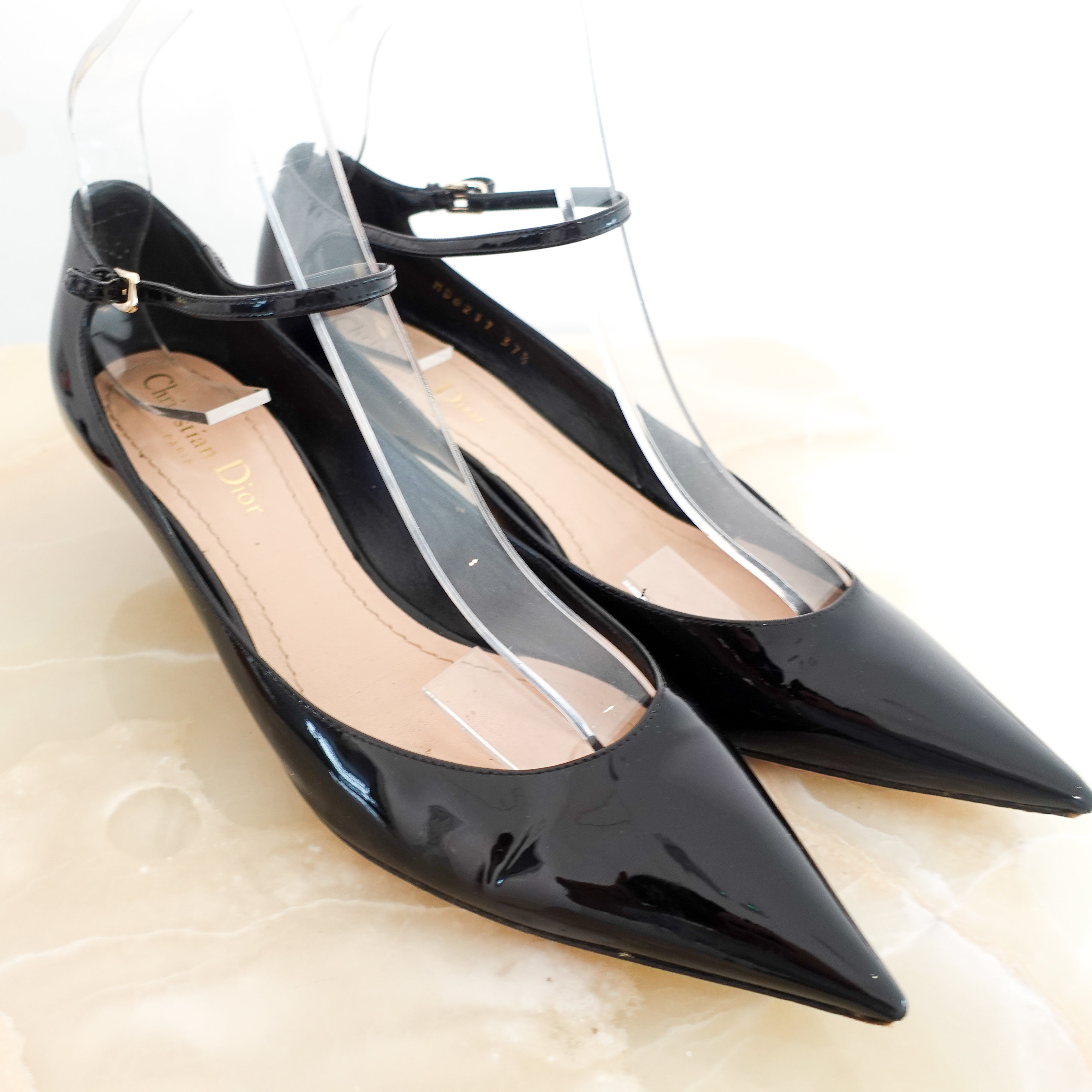 Black kittten heels RRP £890