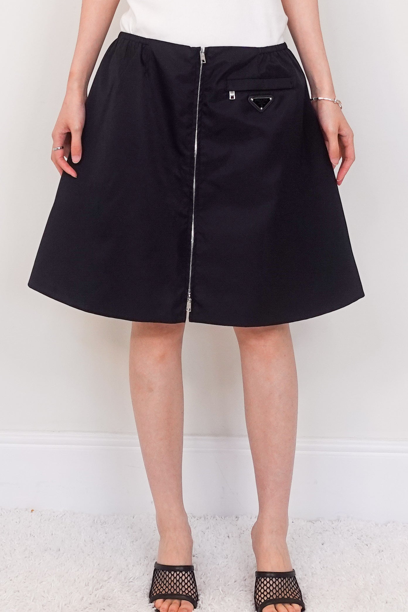 Mini skirt nylon RRP £1100