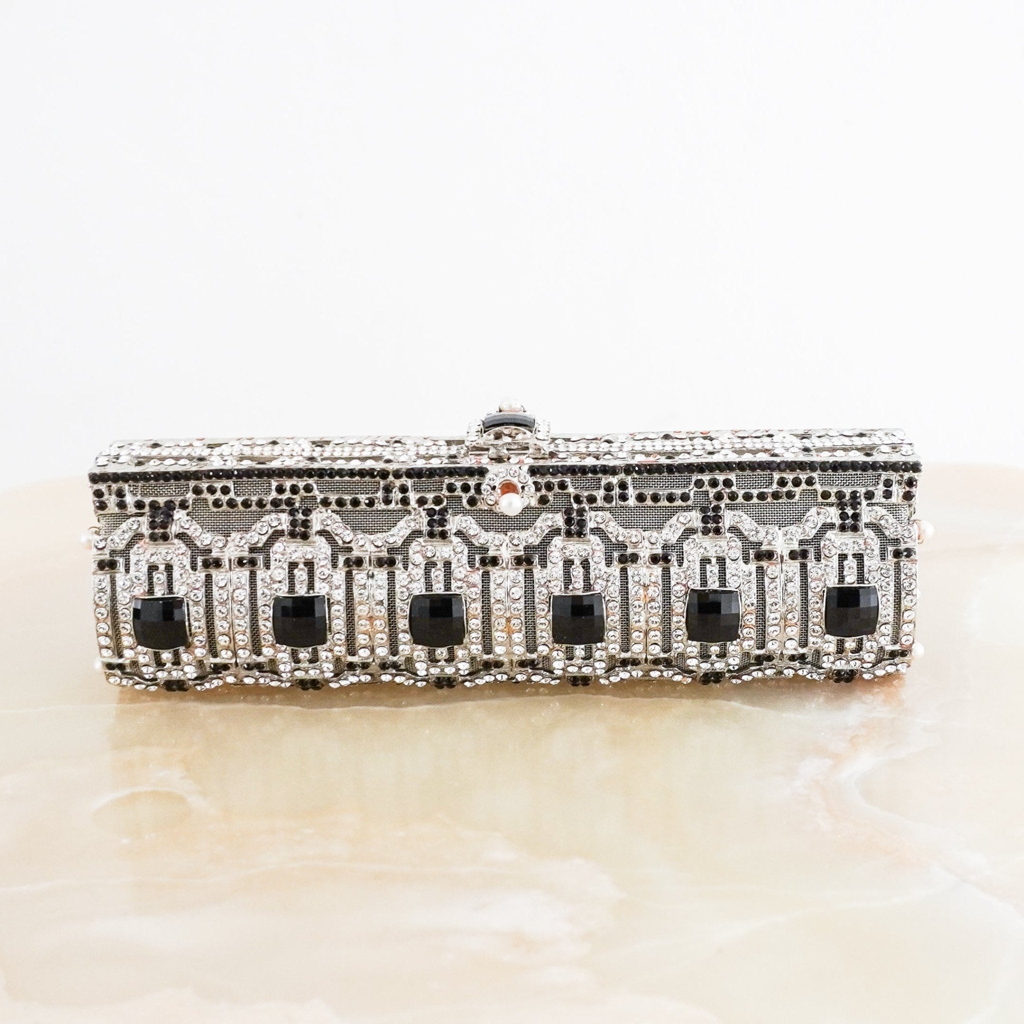 Edidi New York Crystal Evening Clutch RRP £2000 | Authentic Preloved - Reloved Again