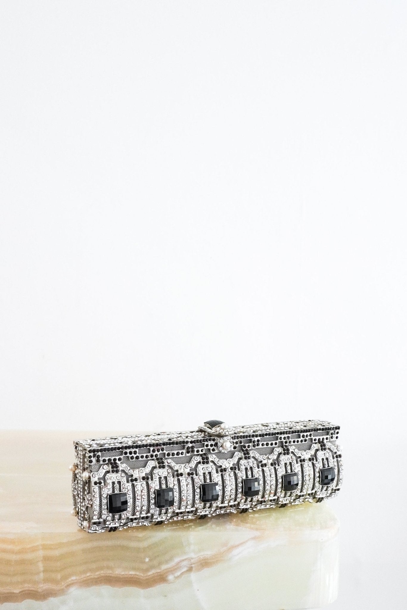 Edidi New York Crystal Evening Clutch RRP £2000 | Authentic Preloved - Reloved Again