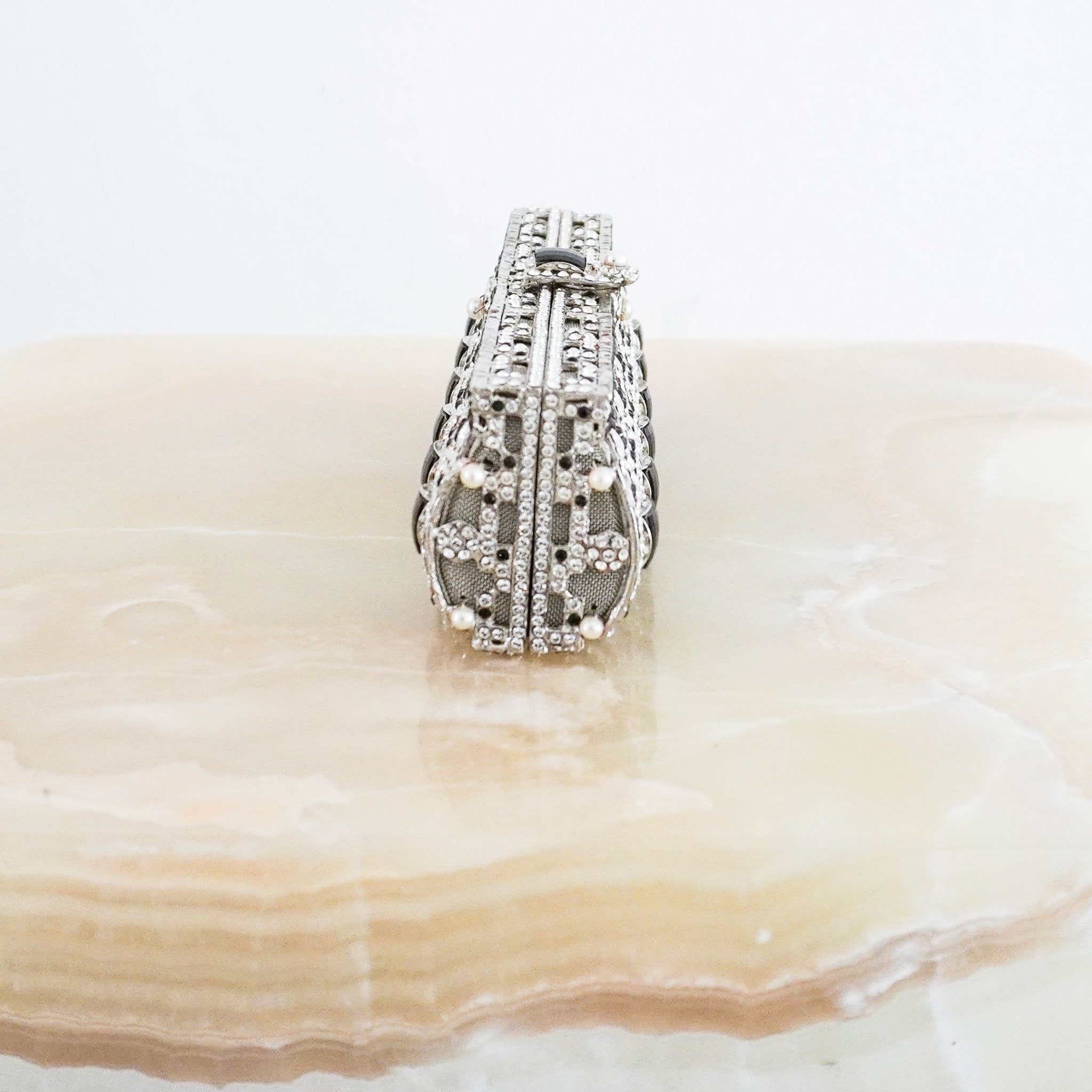 Edidi New York Crystal Evening Clutch RRP £2000 | Authentic Preloved - Reloved Again