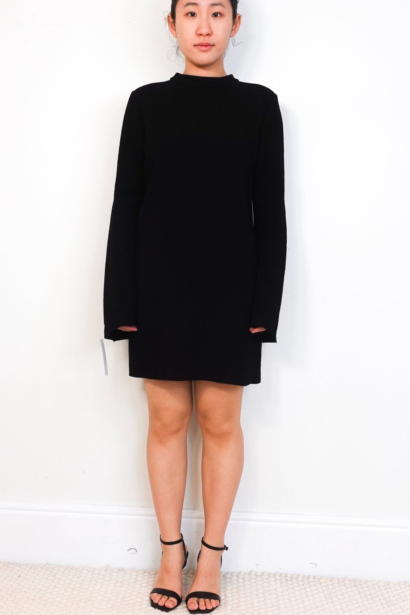 Ellery Black Midi Crepe Evening Dress RRP £700 | Authentic Preloved - Reloved Again