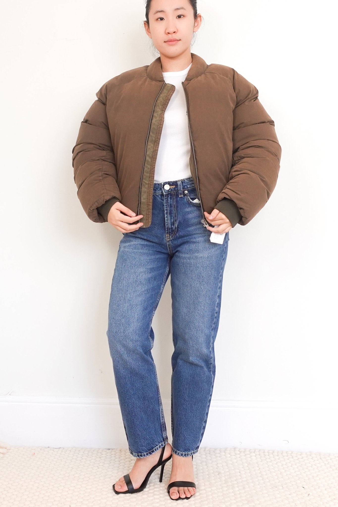 Entire Studios Khaki Green Parka Coat RRP £300 | Authentic Preloved - Reloved Again