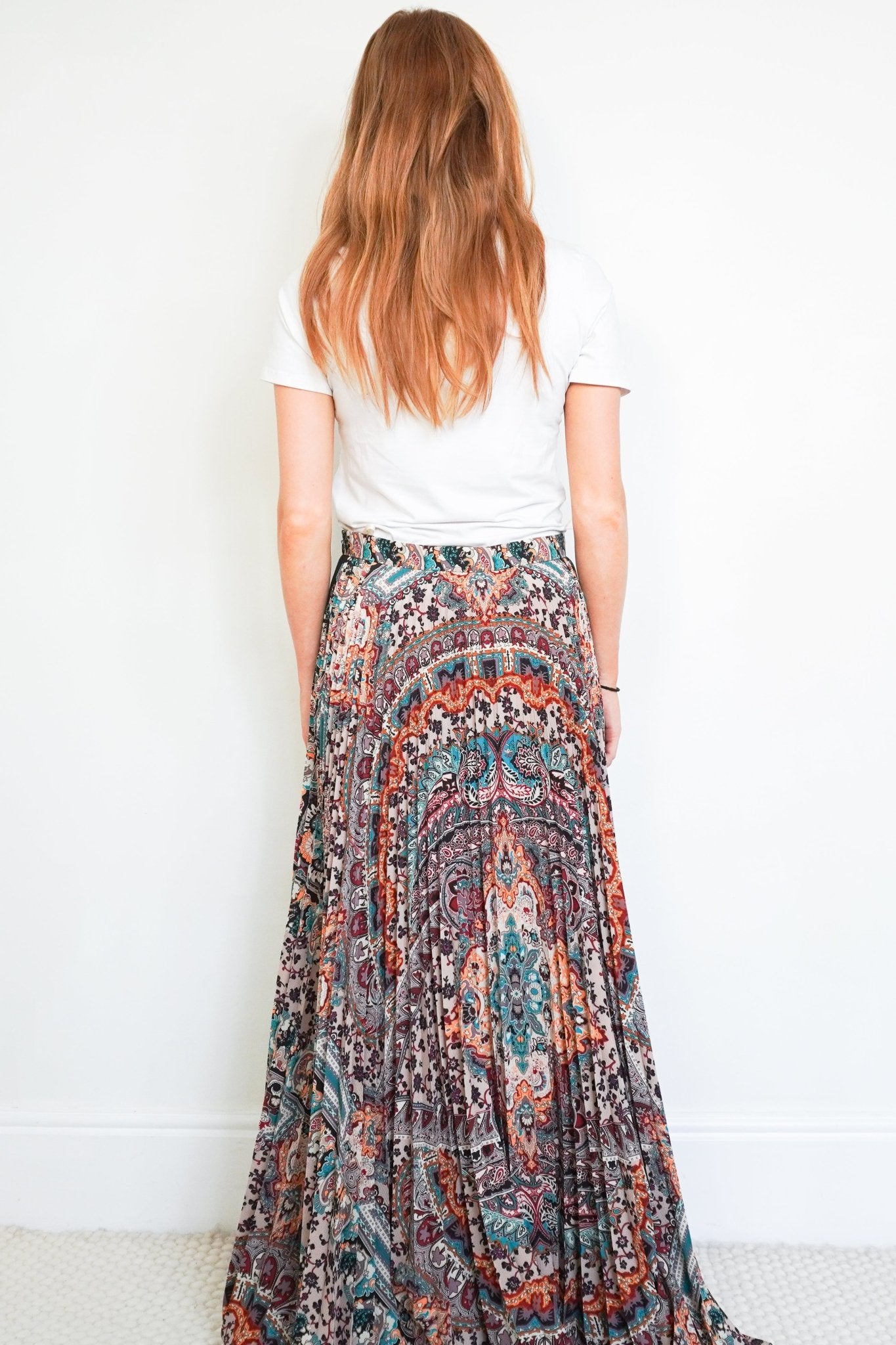 Etro Paisley Print Silk Blend Maxi Skirt (RRP £1251) | Authentic Preloved - Reloved Again