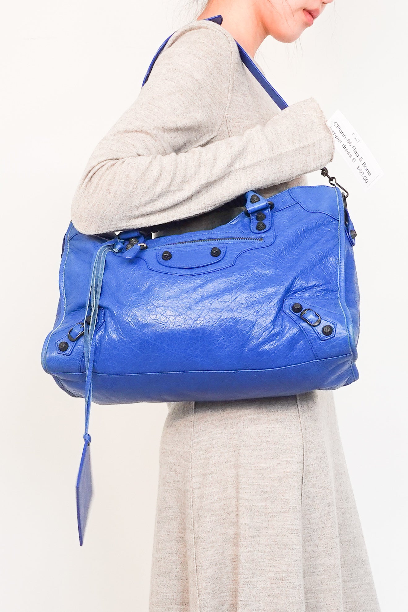 city bag blue RRP £2000