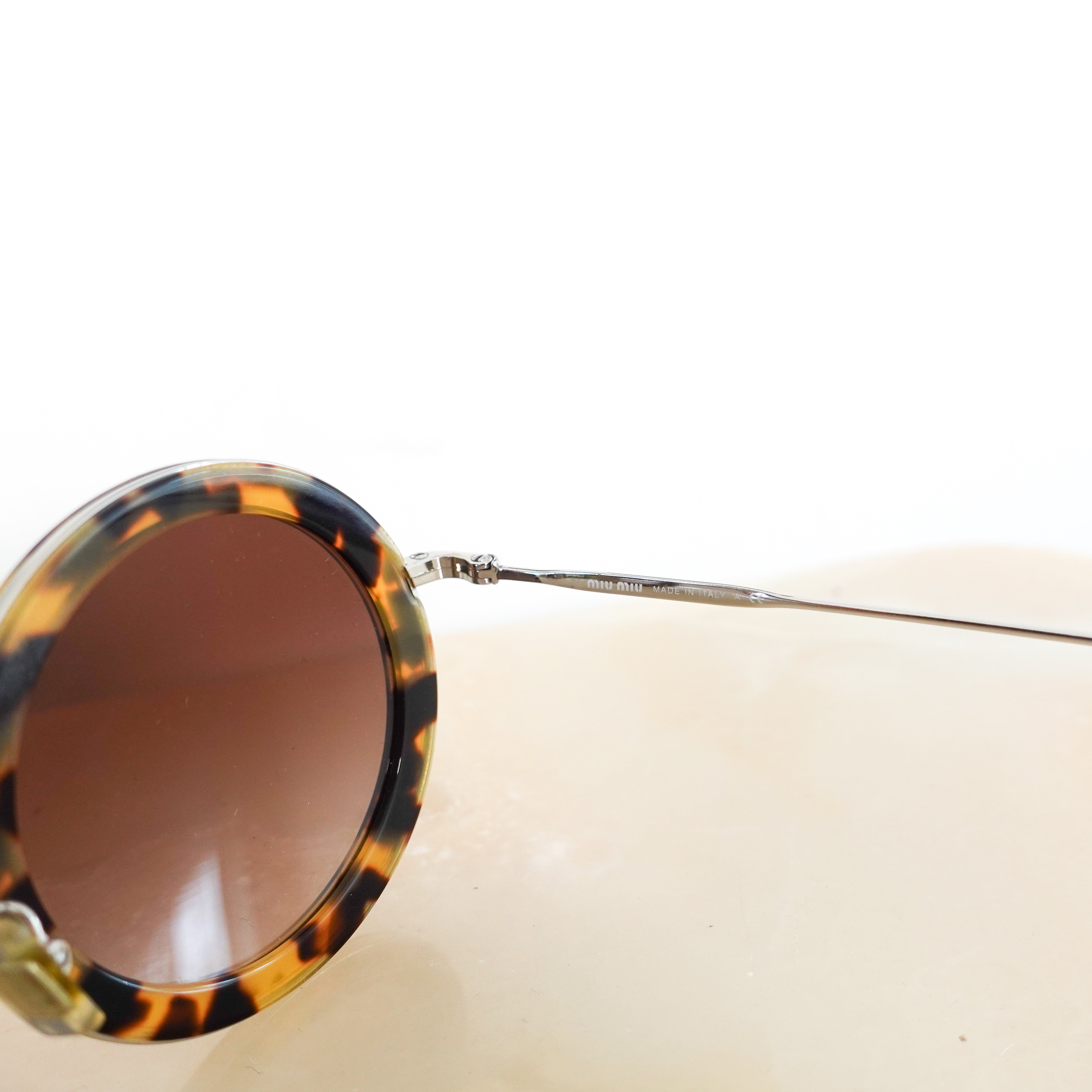 Rounded lens sunglasses RRP £135