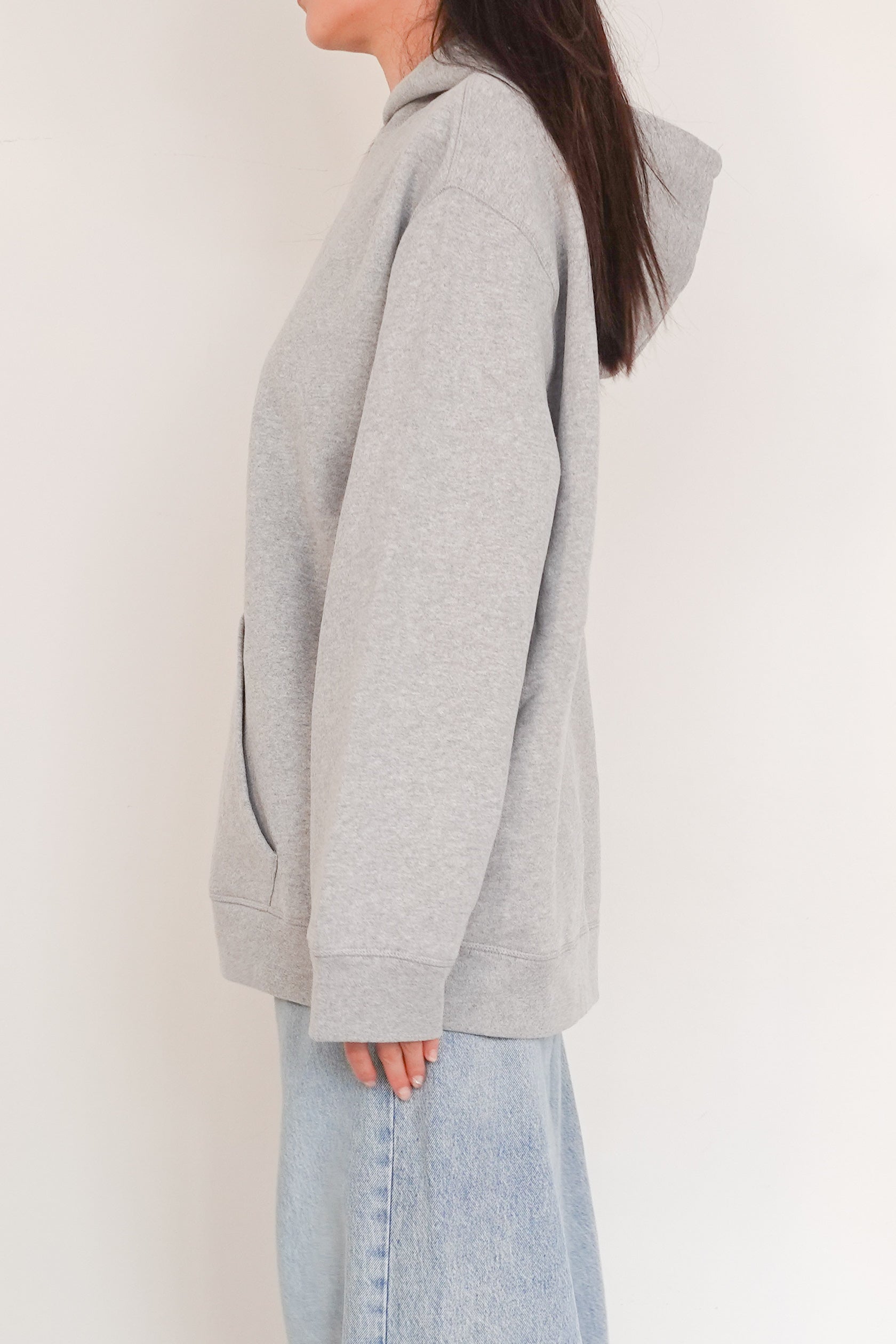 Grey hooded top RRP £160