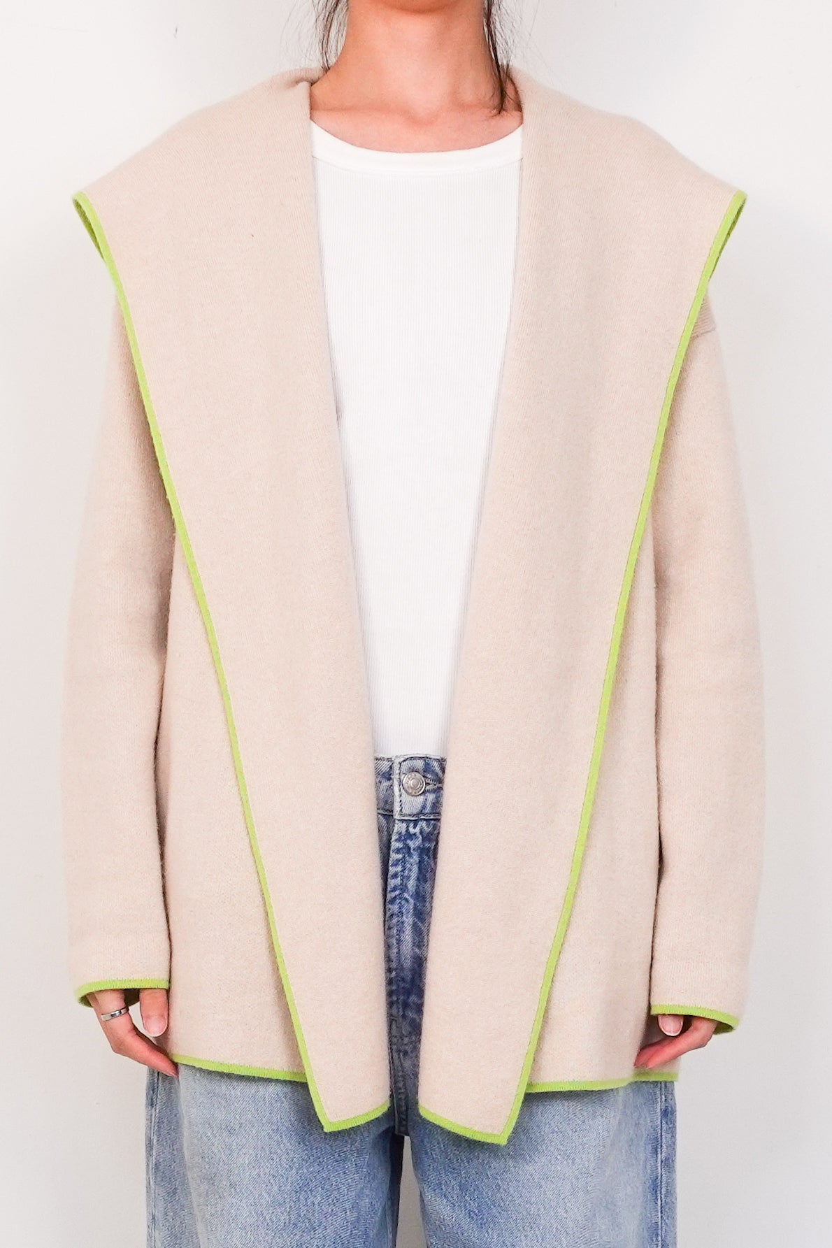 Hooded cashmere cardigan RRP £600