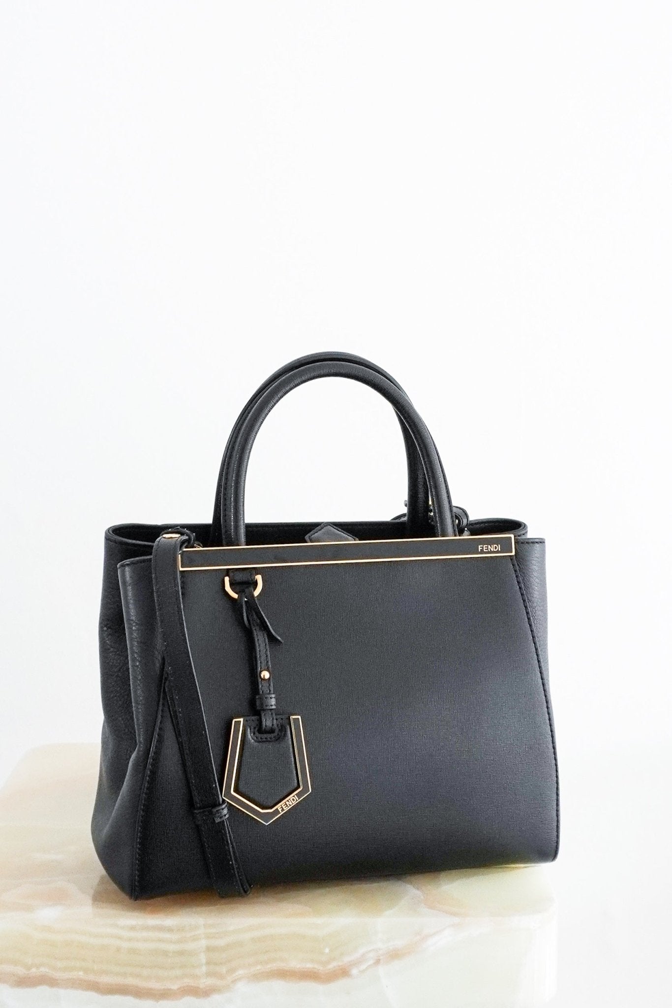 Fendi Black 2Jours Crossbody Bag RRP £1220 | Authentic Preloved - Reloved Again