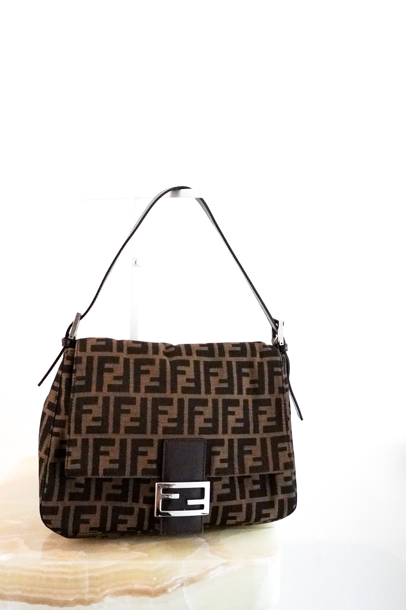 Fendi-Vintage-Zucca-Mama-Forever-Baguette-Shoulder-Bag