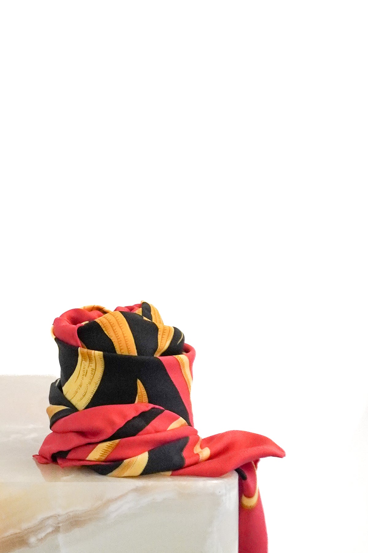 Front: Hermes Carré  Silk Tiger Scarf