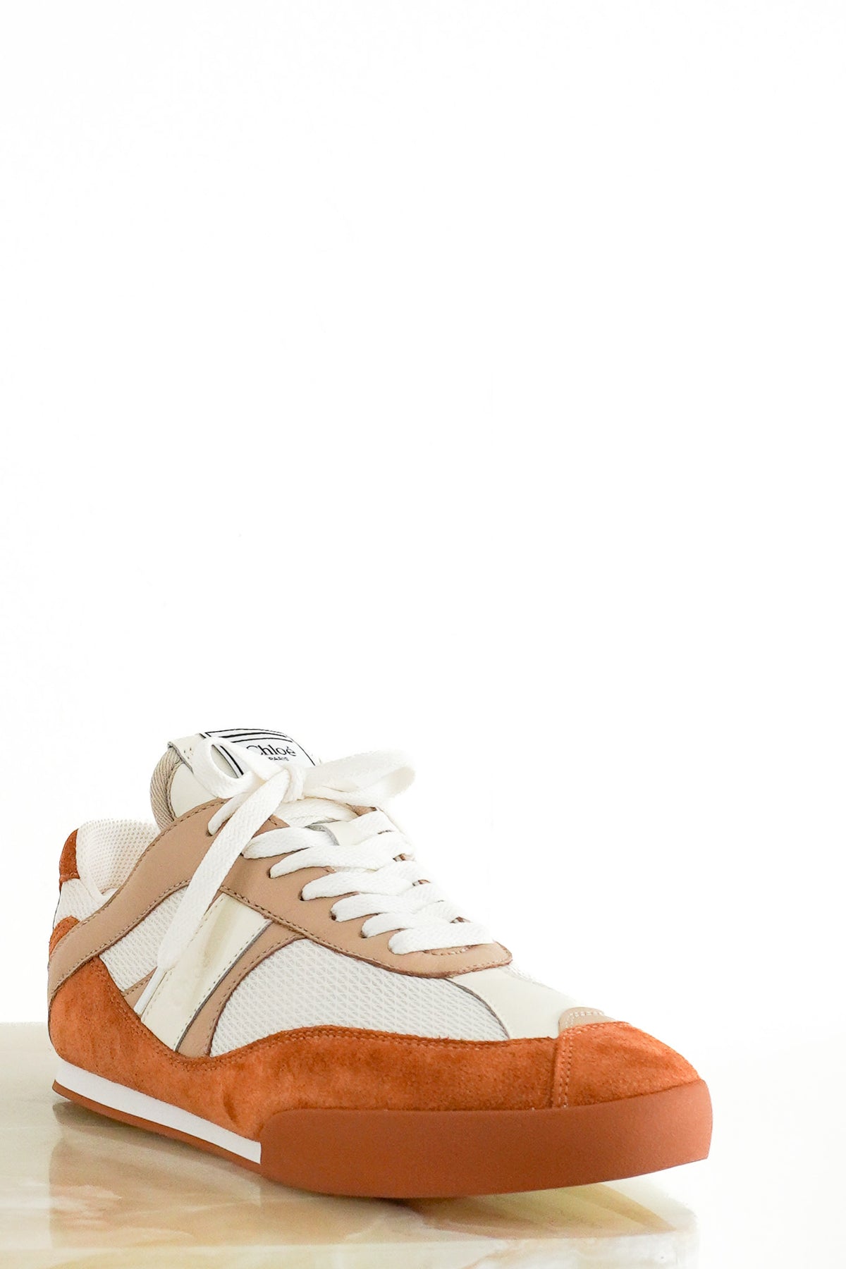 Chloe Kick Sneakers in Brown (RRP £575) | Authentic Preloved - Reloved Again