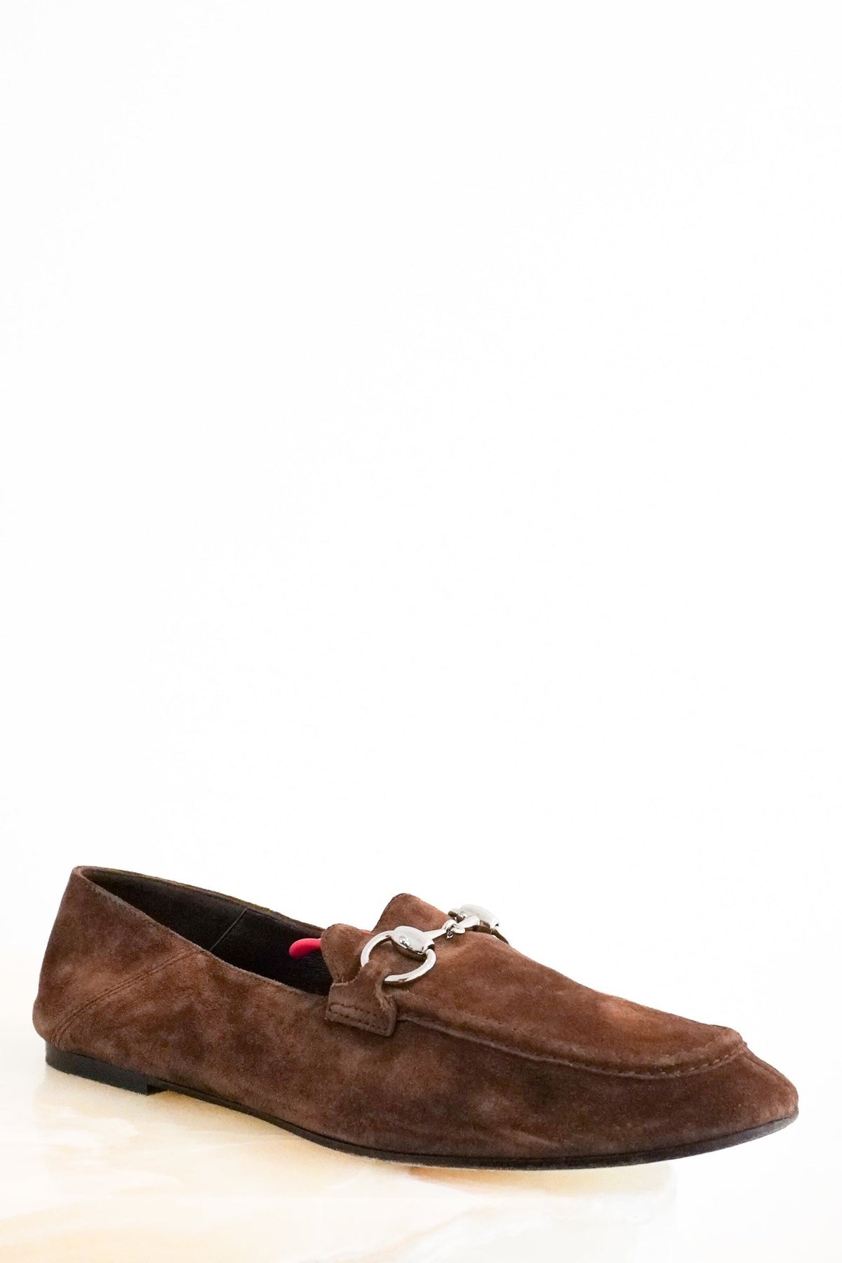 Gucci Jordaan Soft loafer in Dark Brown Suede (RRP £500) | Authentic Preloved - Reloved Again
