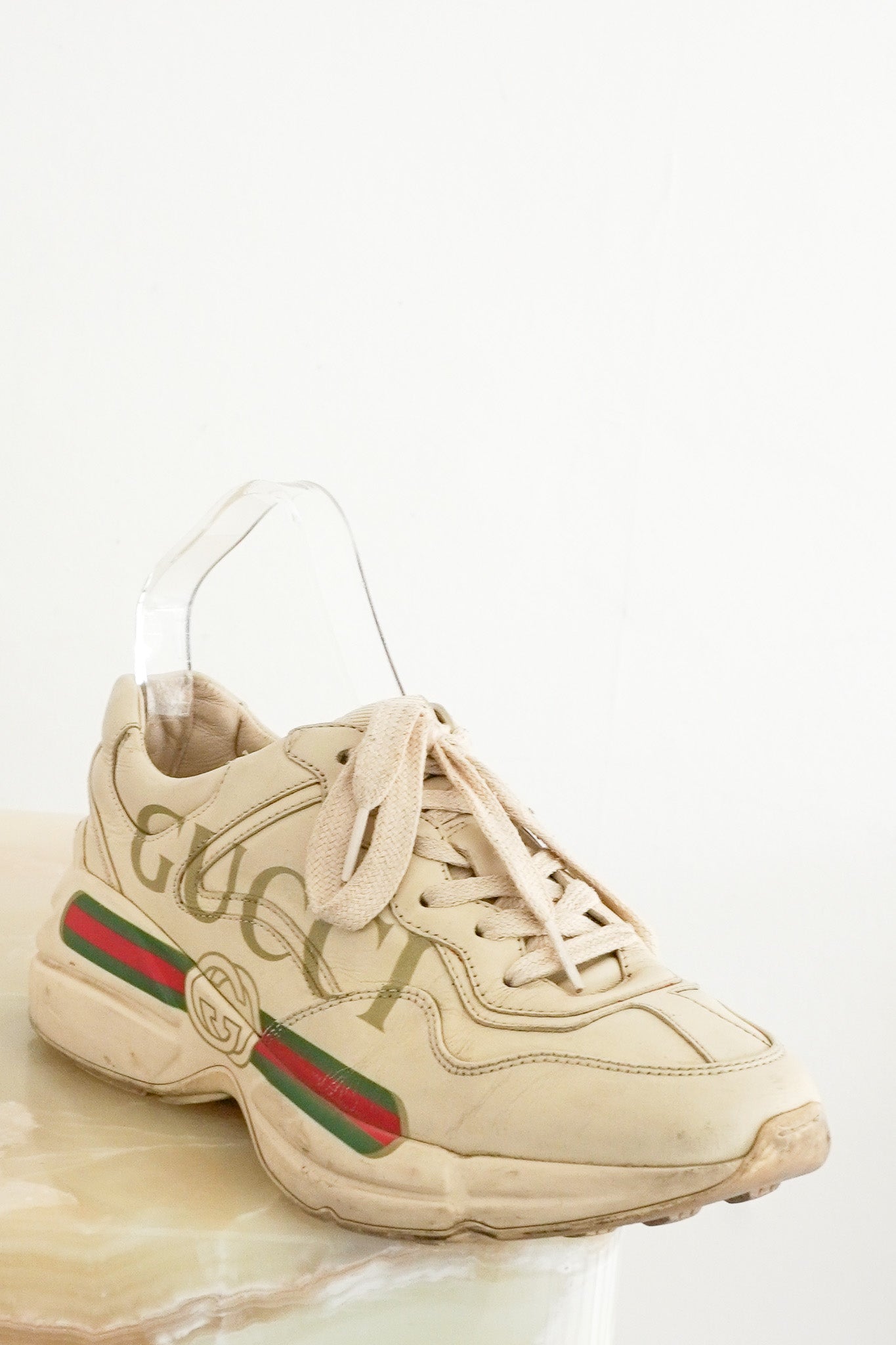 Front Image: Gucci Rython Sneakers Chelsea London 
