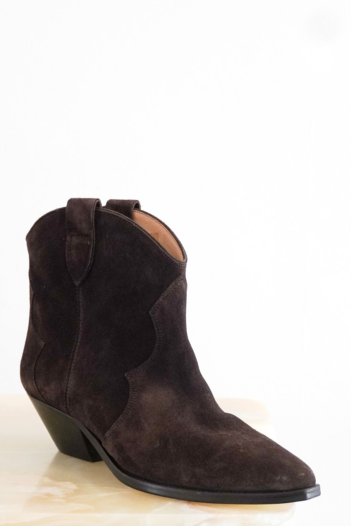 Front Image: Isabel Marant Dewina Pointed Toe Ankle Boot EU42 Chelsea London 