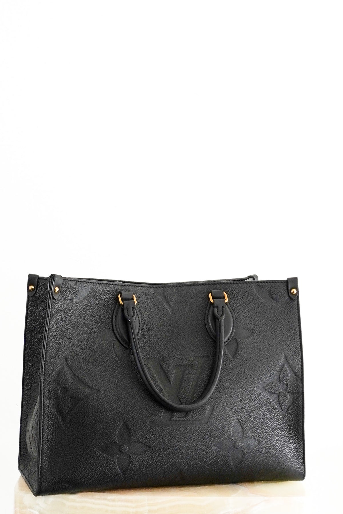 Louis Vuitton On The Go MM Empreinte Noir (RRP £2350) | Authentic Preloved - Reloved Again