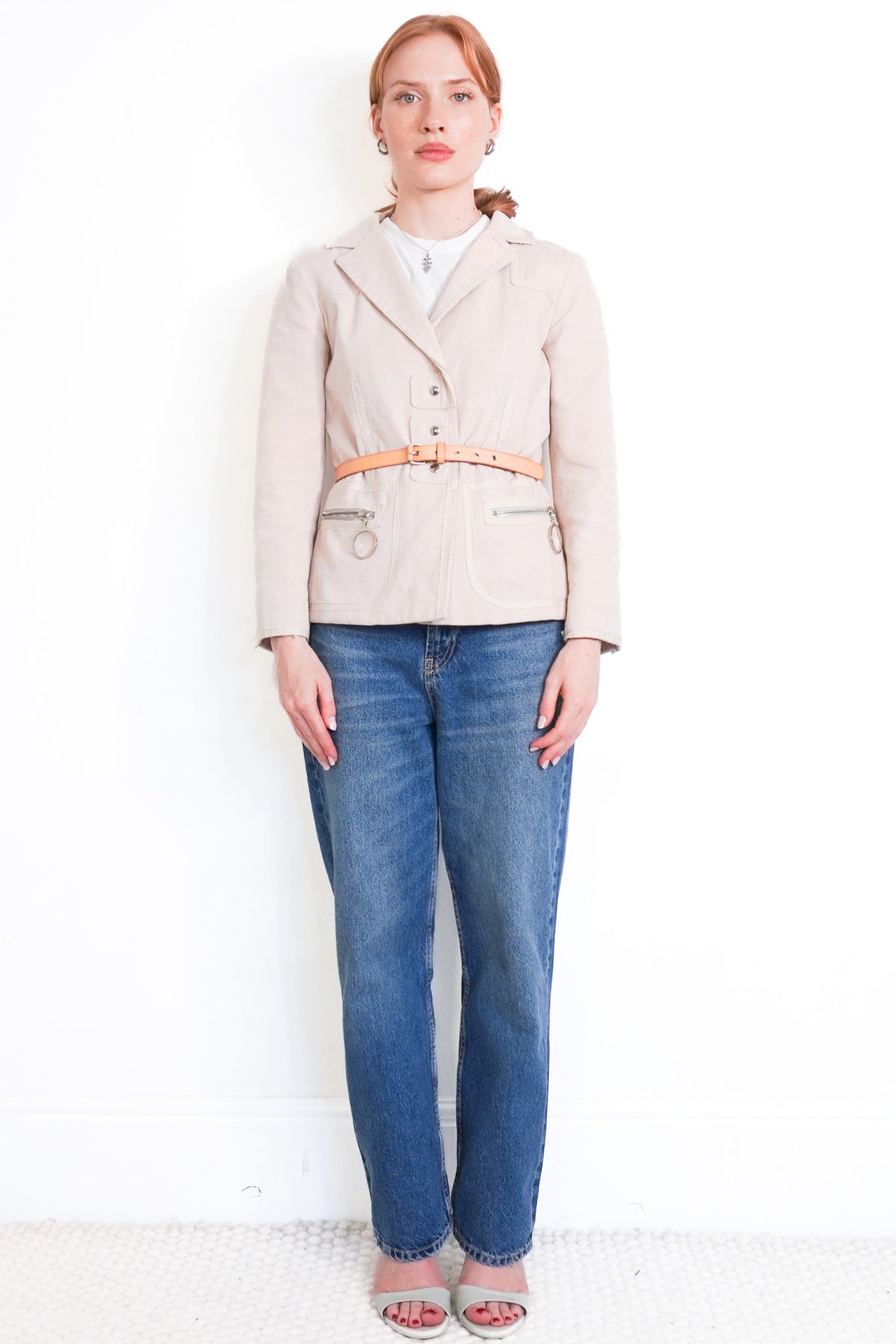 Front Image: Louis Vuitton Vintage Corduroy Jacket