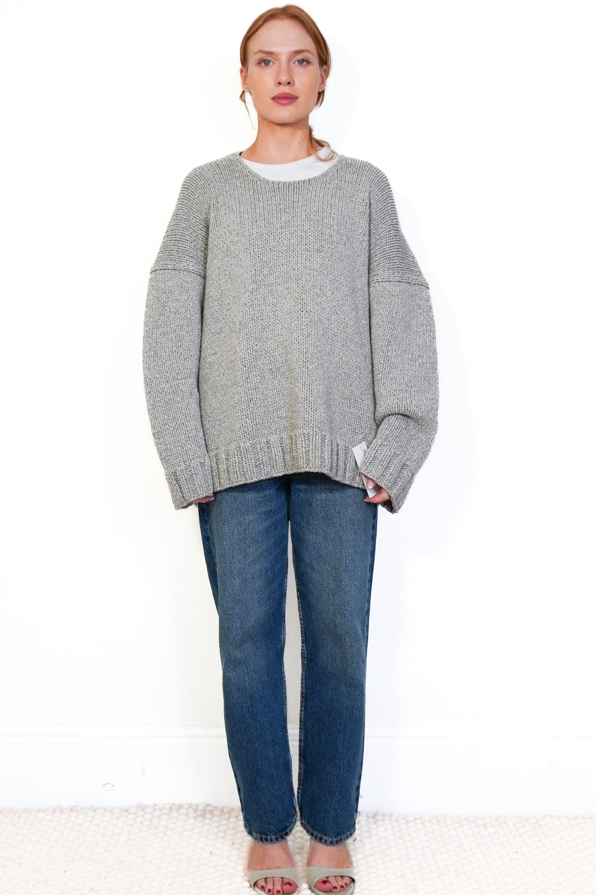 Front Image: Michael Kors Oversized Chunky Knit Jumper 