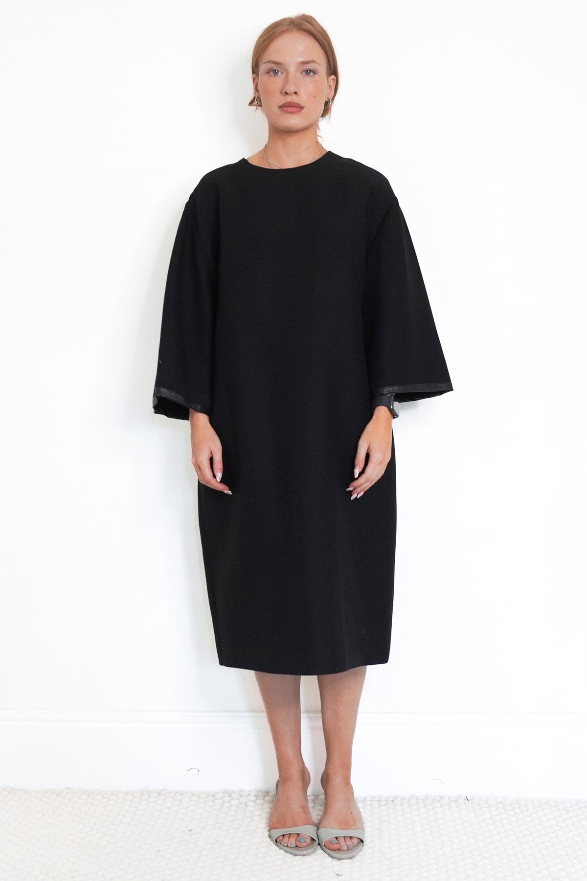 Front Image: Valentino Black Dress UK XL Chelsea London