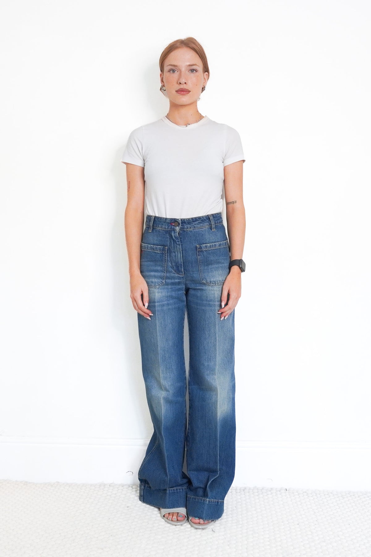 Front Image: Victoria Beckham Jeans Chelsea London