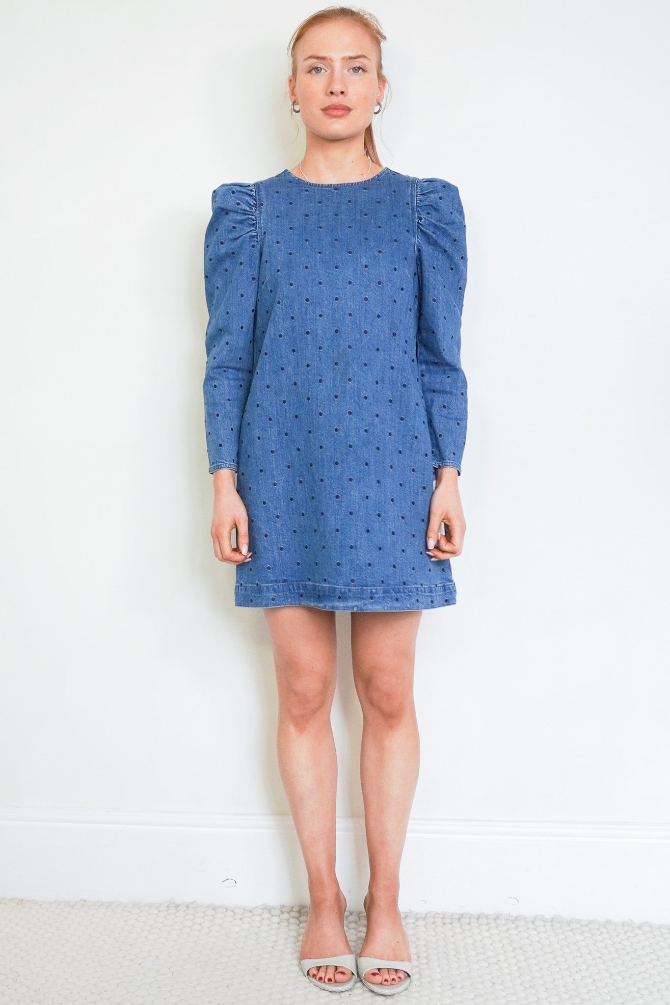 Ulla Johnson Denim Mini Dress RRP £350 | Authentic Preloved - Reloved Again