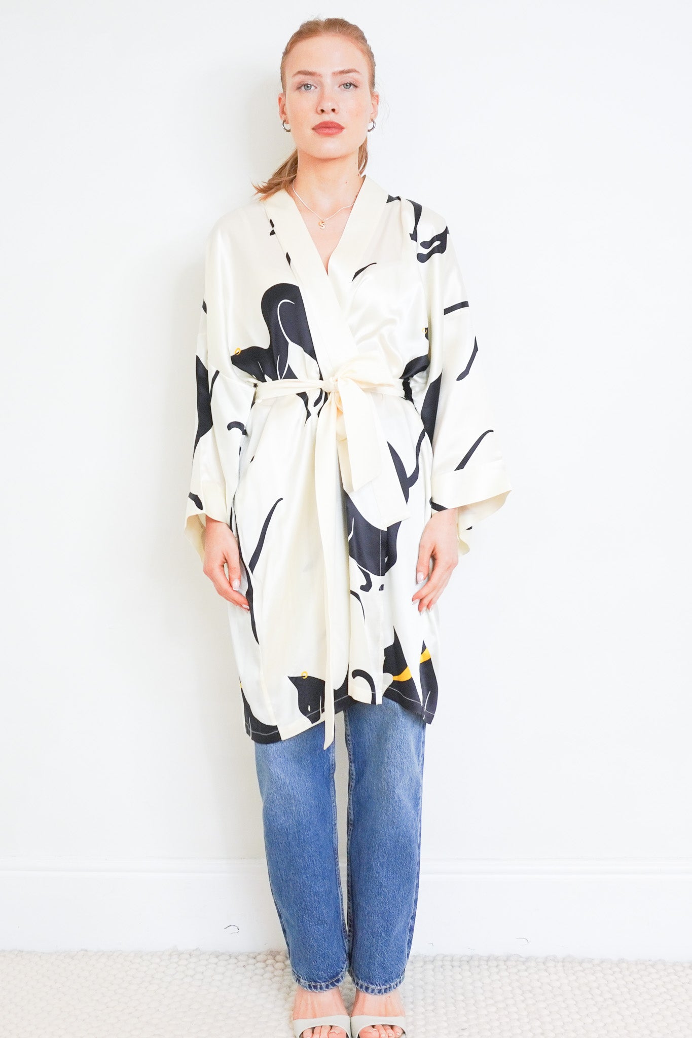 Olivia Van Halle Silk Robe RRP £590 | Authentic Preloved - Reloved Again