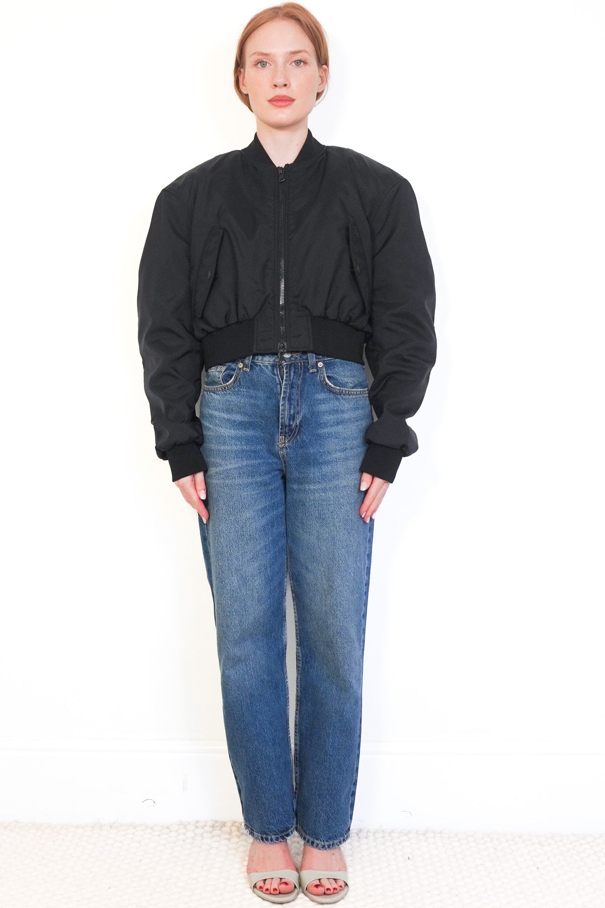 Front: Wardrobe NYC Bomber Jacket