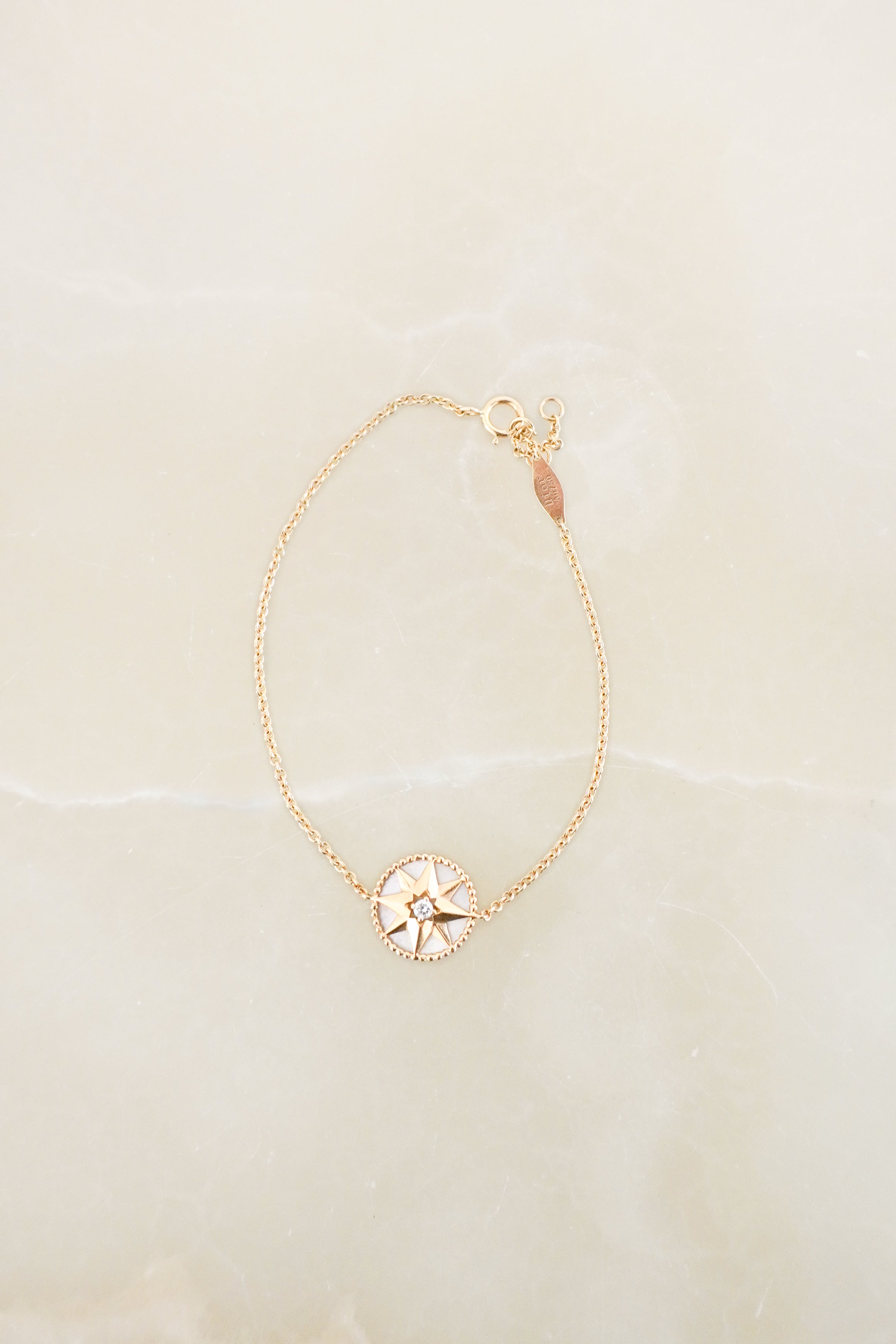 Front image Dior Rose Des Vents Bracelet Chelsea London